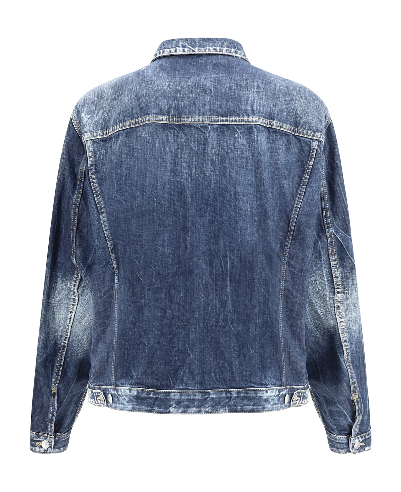 Dsquared2 Carpenter Jean Jacket - Navy Blue