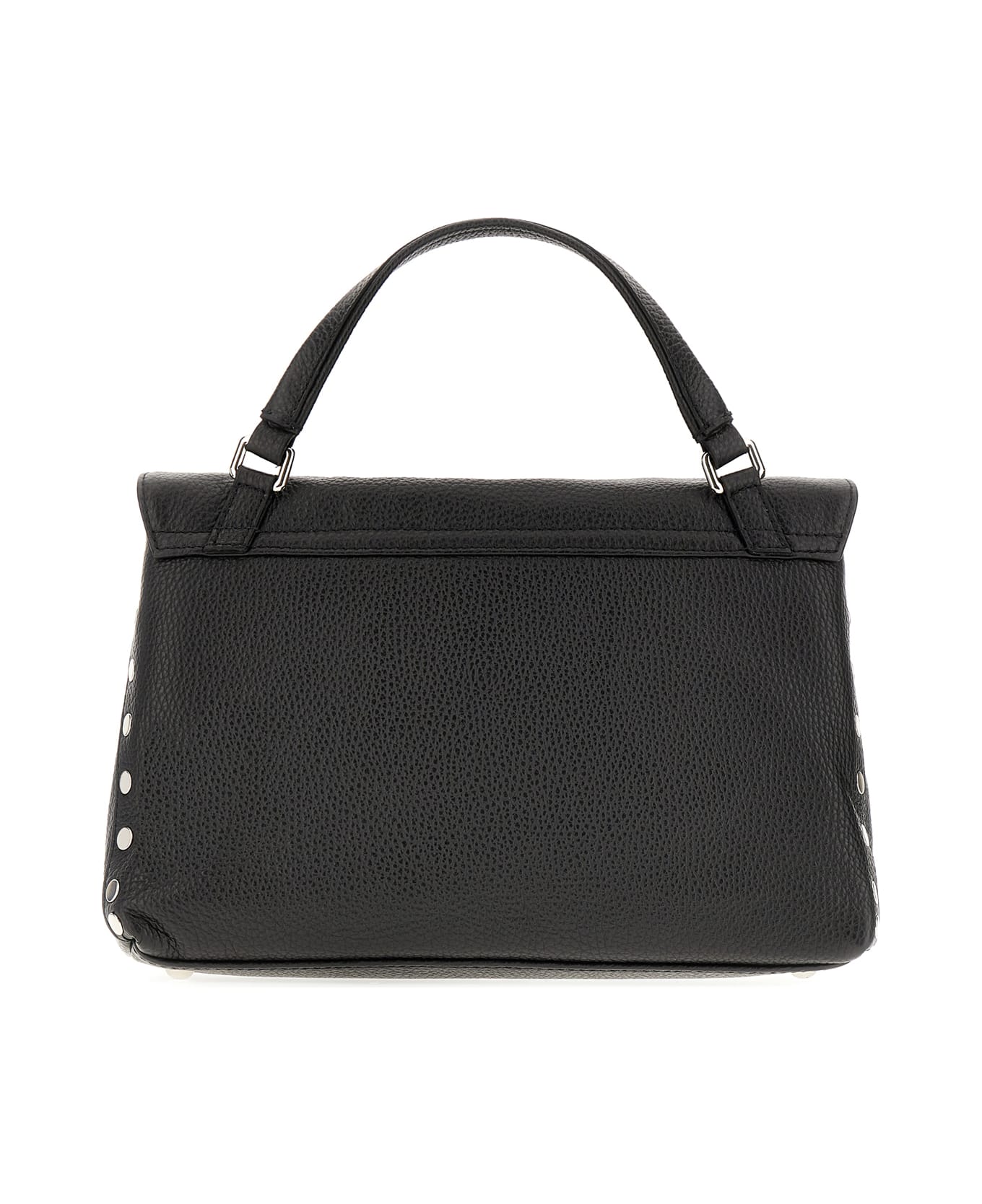 Zanellato Black Leather Small Postina Handbag - Z0001