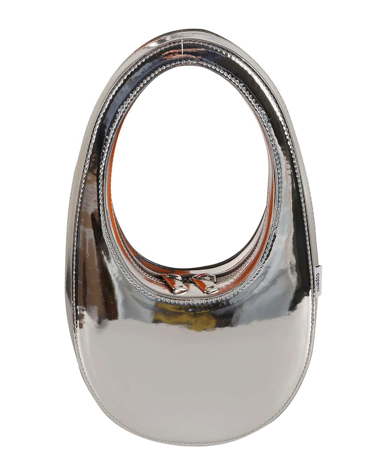 Coperni Metallic Mini Swipe Tote - Silver トートバッグ