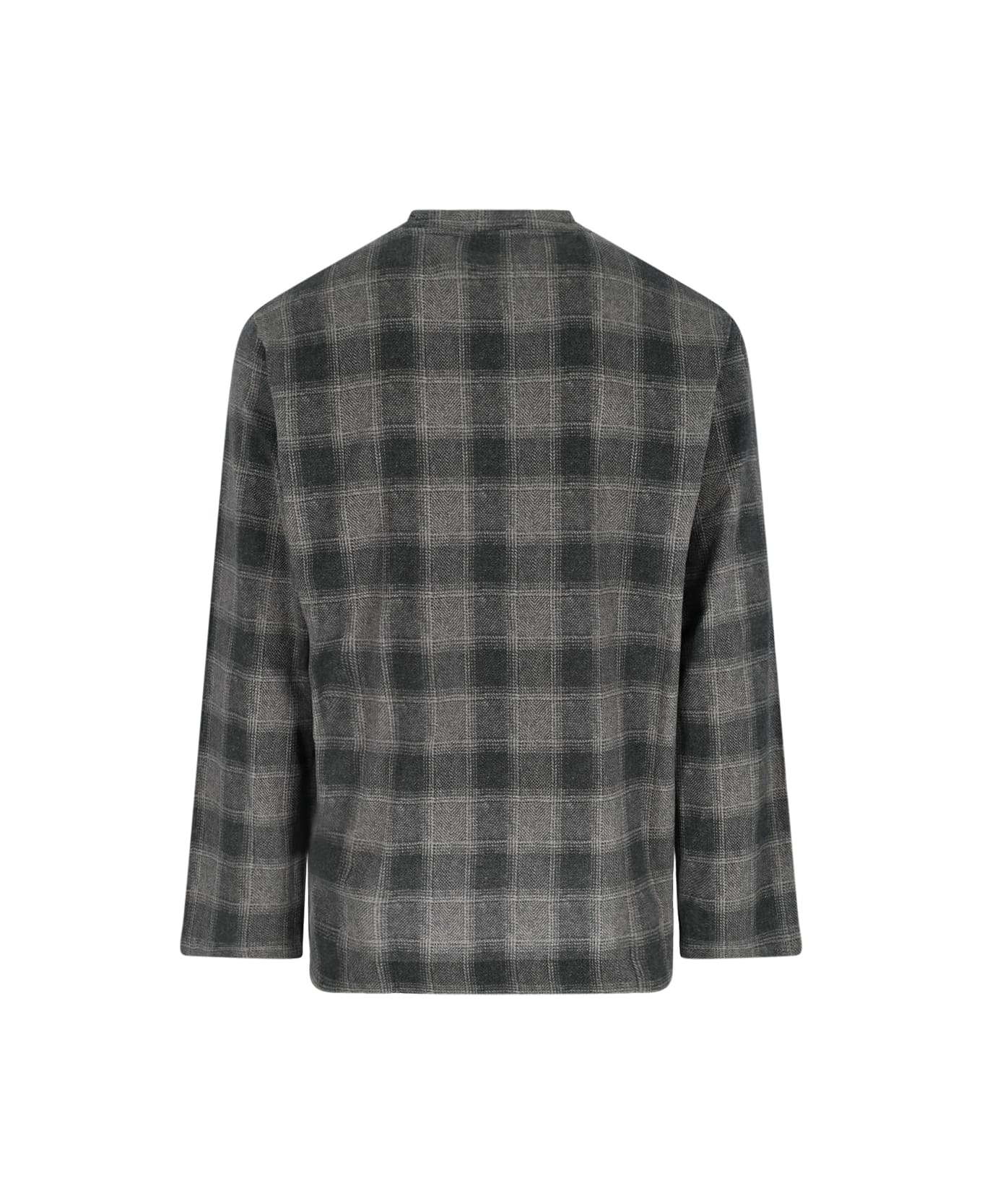 Our Legacy 'oakland Check' T-shirt - Gray