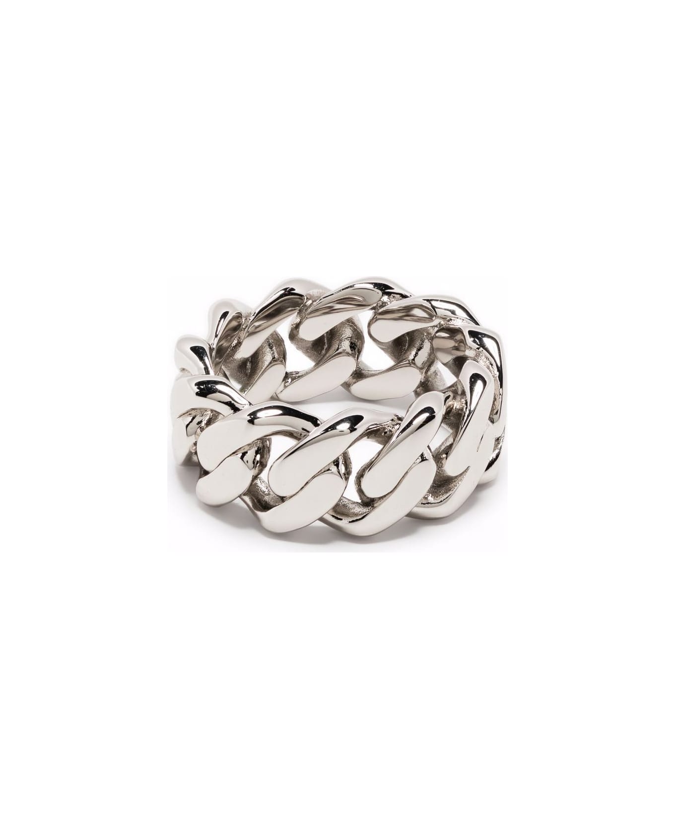 Darkai White Cuban Ring - Bbxxl Silver
