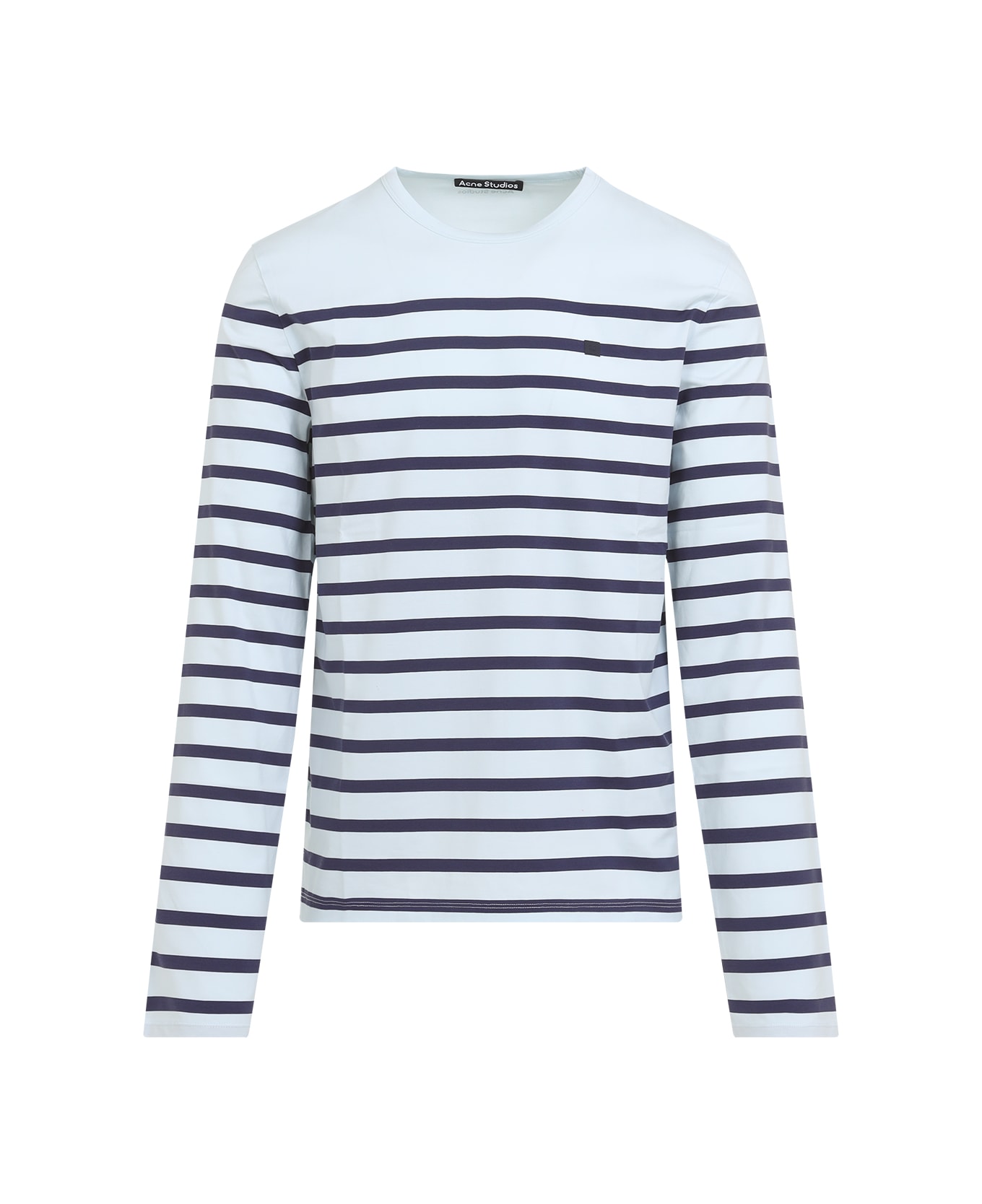 Acne Studios Ls T-shirt - Aav Pale Blue