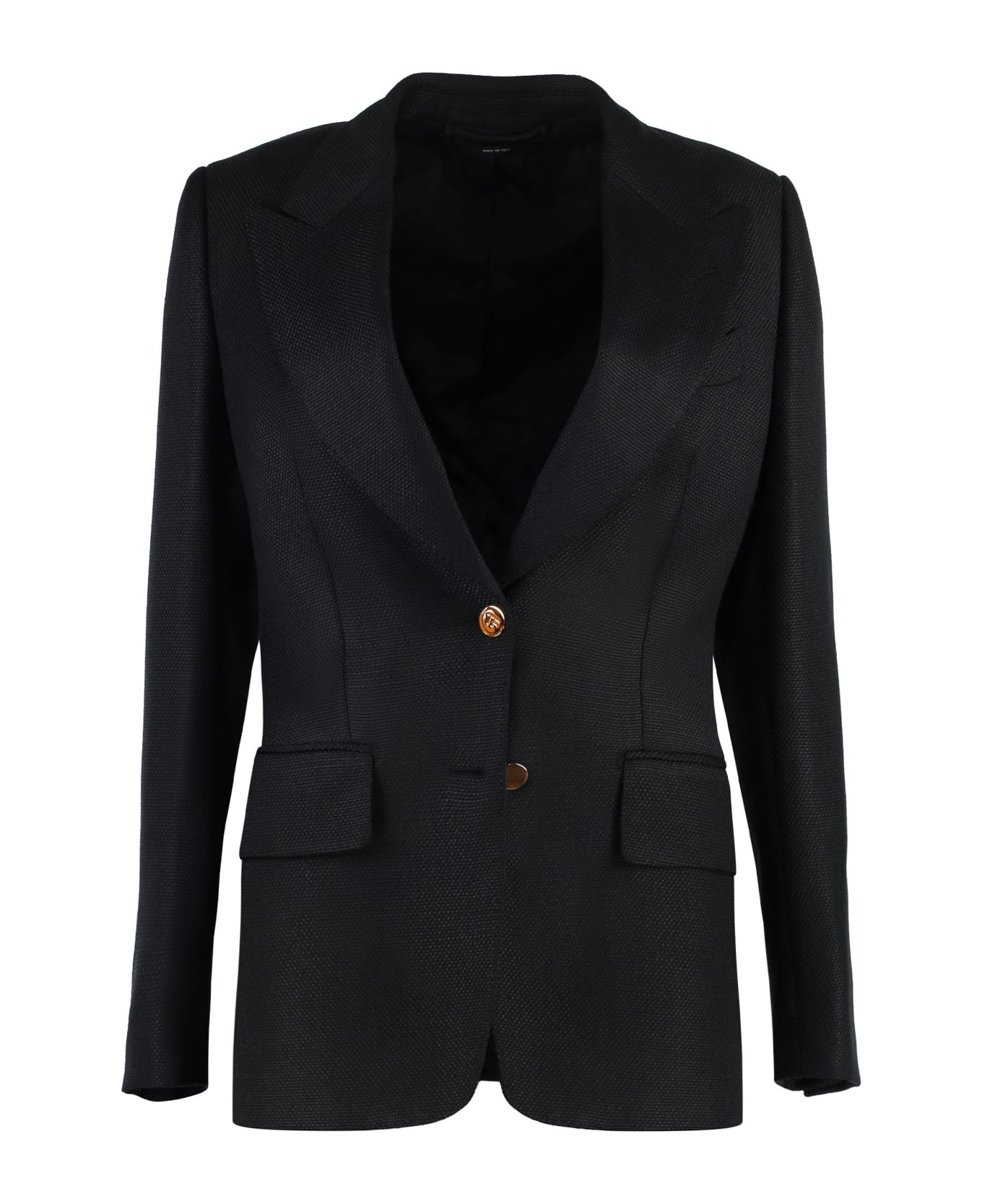 Tom Ford Single-breasted Two-button Blazer - black
