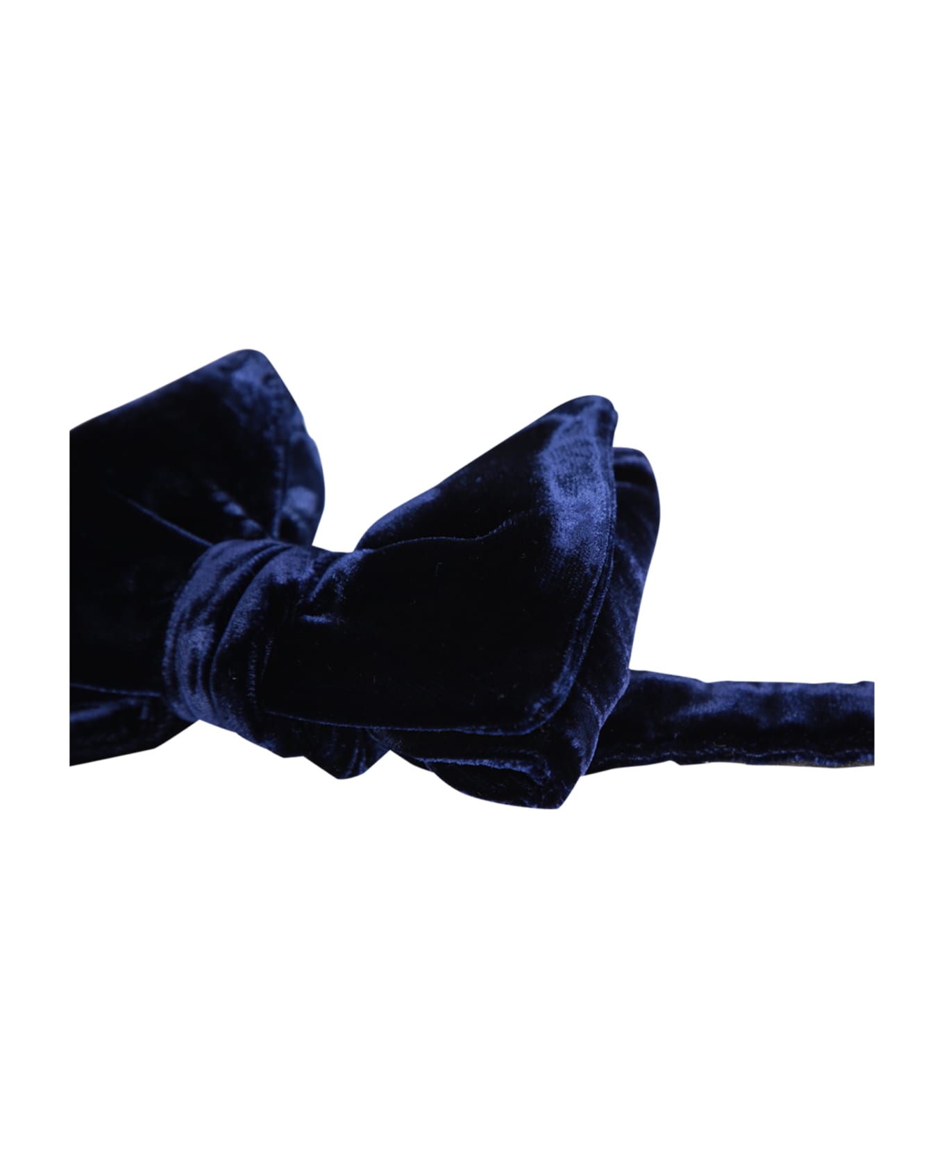 Tom Ford Blue Cotton Bow Tie - Blue