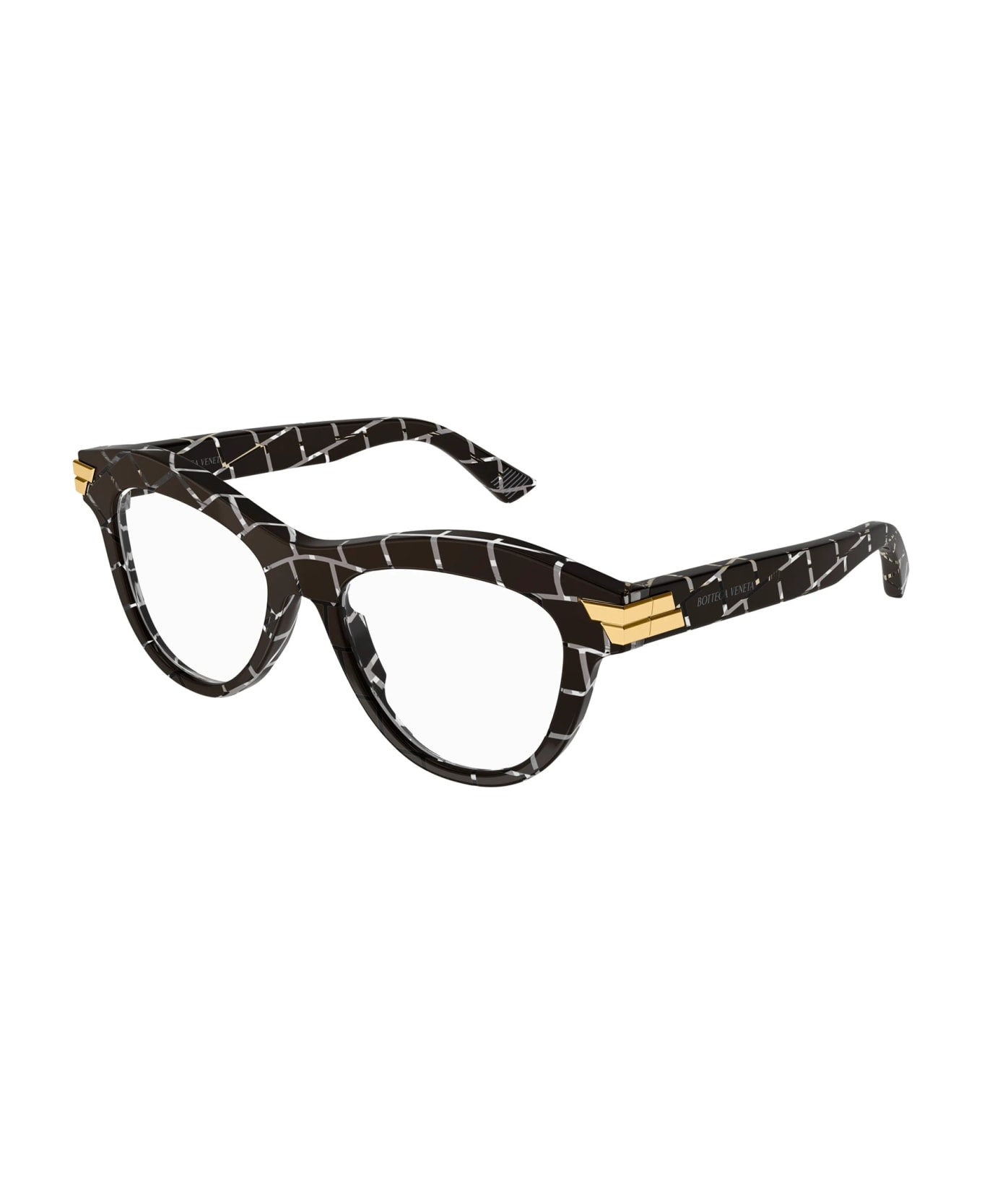 Bottega Veneta Eyewear Bv1105o-003 - Brown Glasses