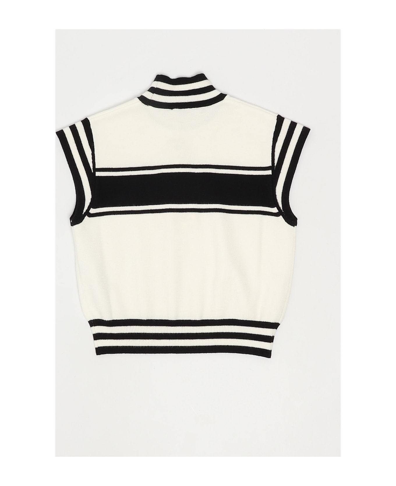 TwinSet Top Top-wear - BIANCO-NERO