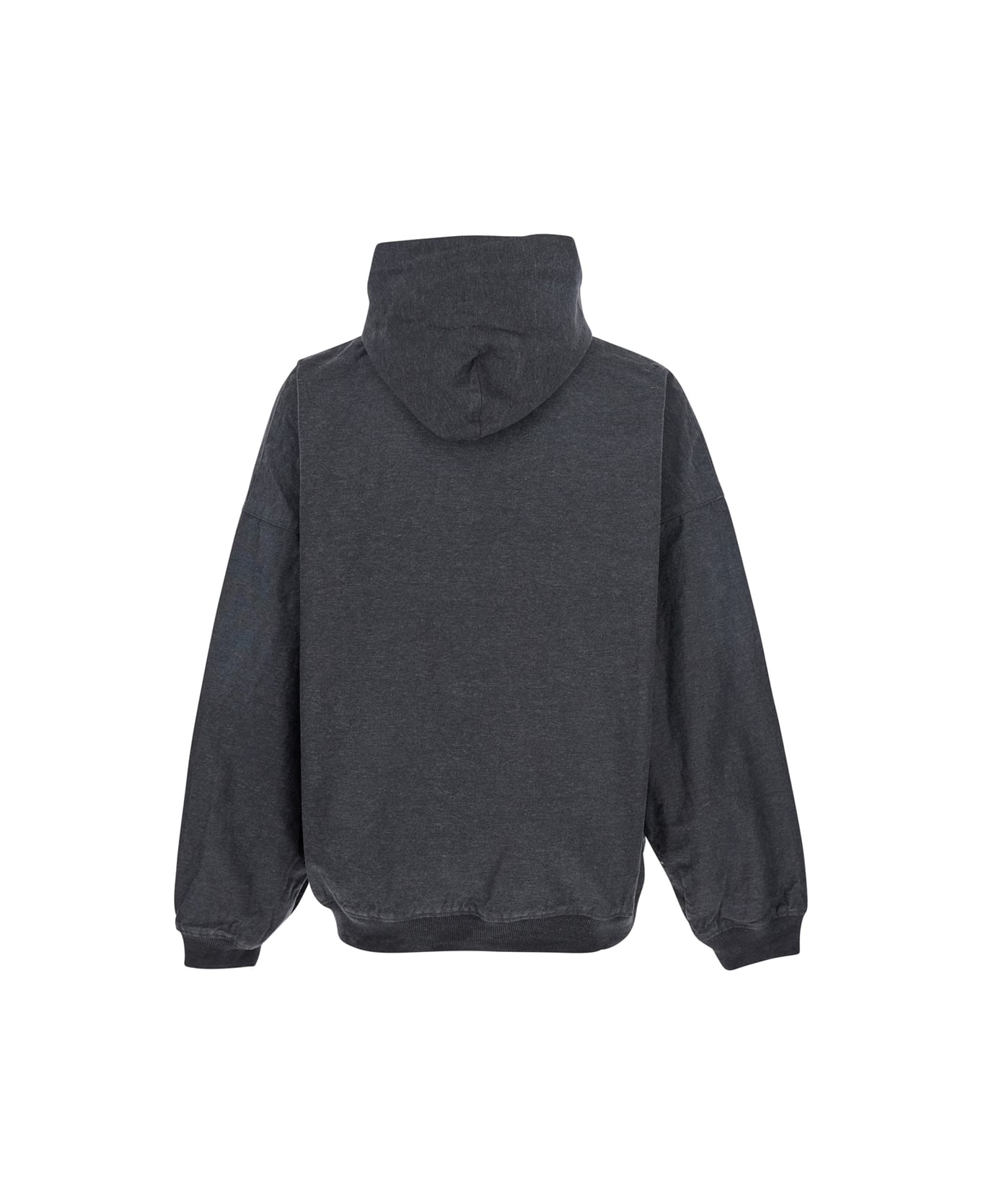 Balenciaga 'trompe L' Il' Hoodie - Grey