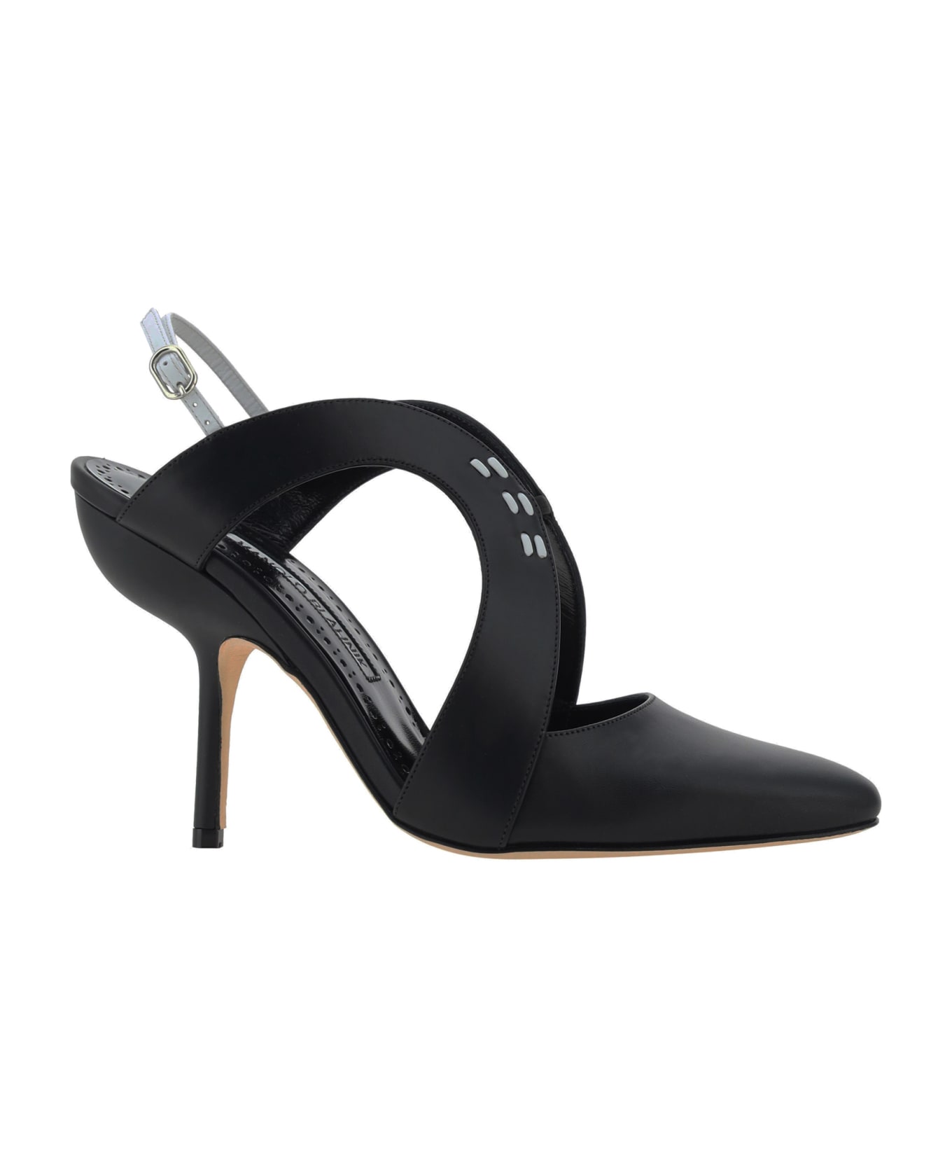 Manolo Blahnik Jijara Pumps - Blck