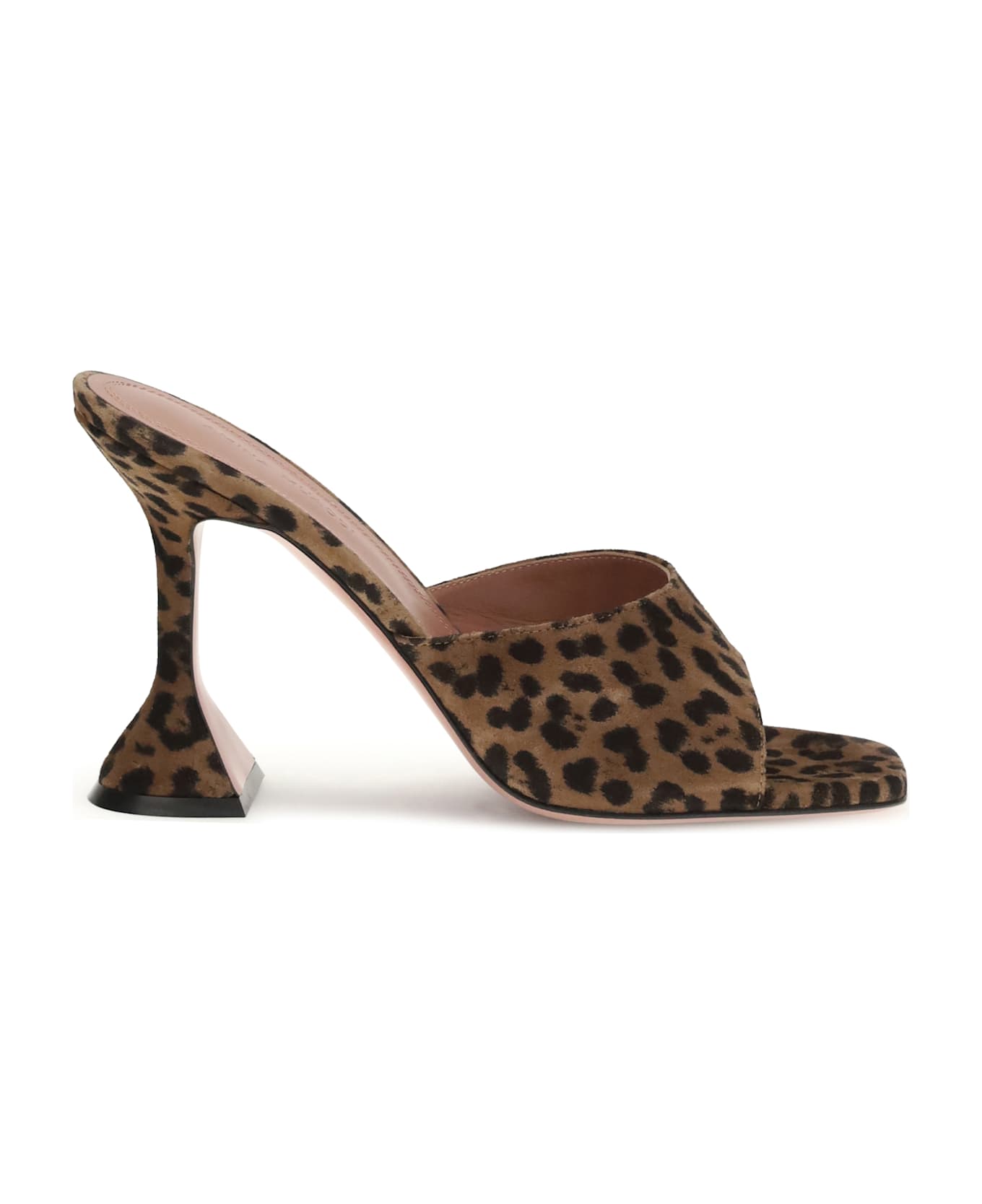 Amina Muaddi Leopard-print Lupita Sandals