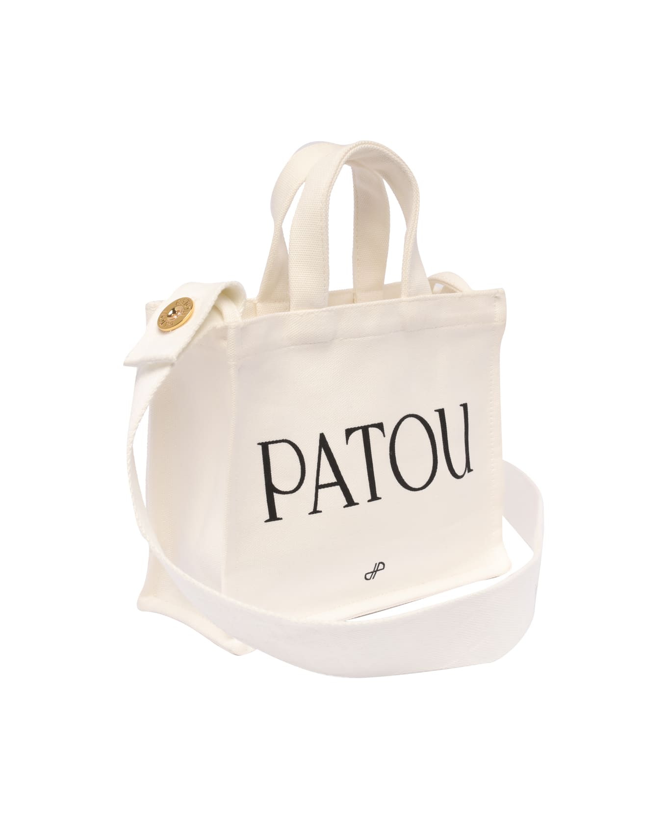 Patou Logo Tote Bag - White トートバッグ