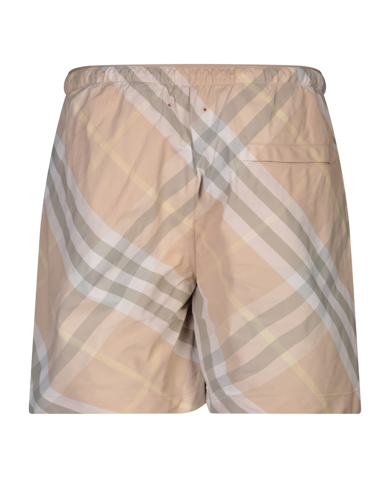 Burberry Check Swim Shorts - Flax Ip Check