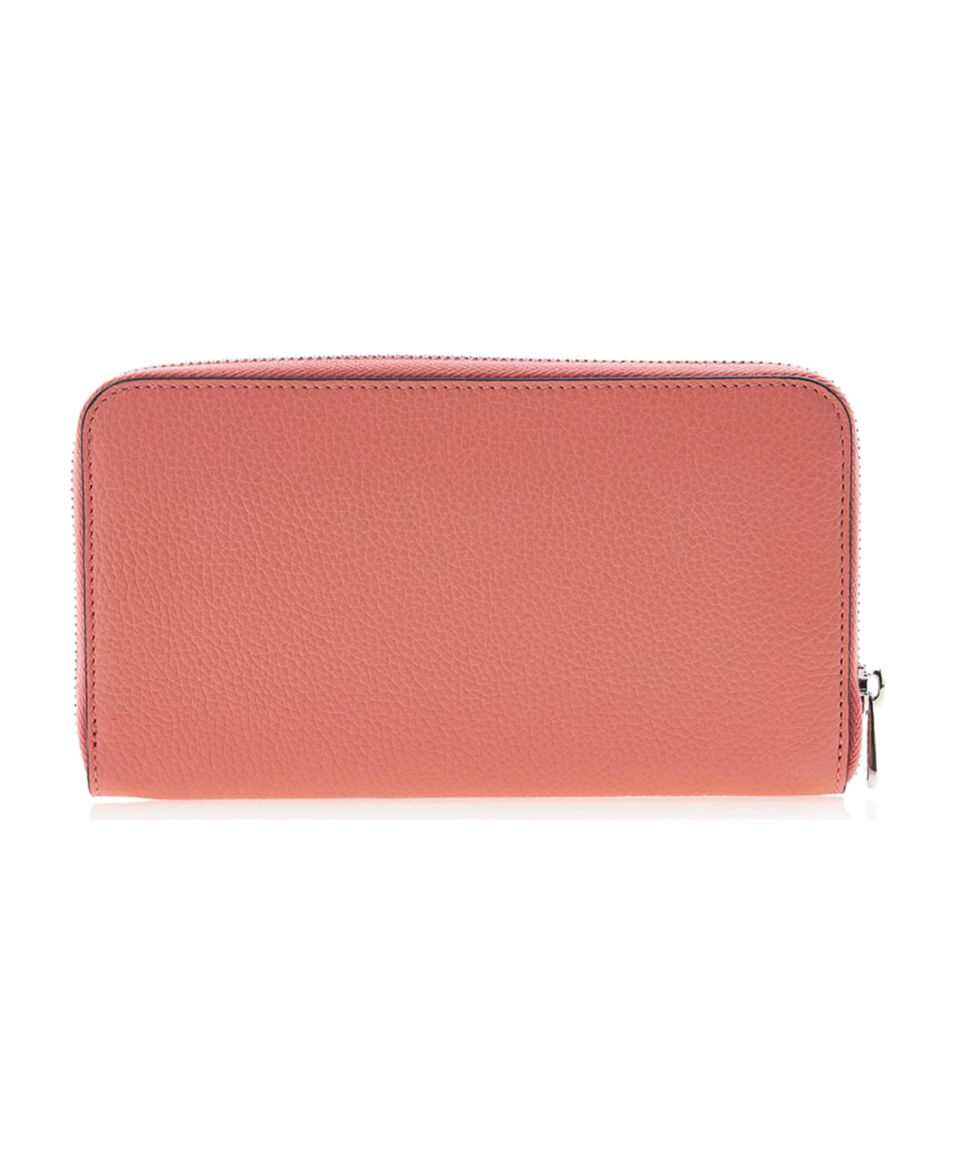 Ferragamo Logo Leather Wallet - Pink
