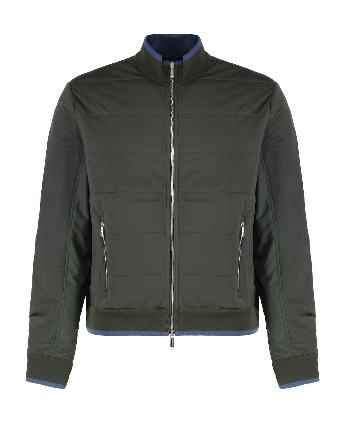 Moorer Jeremy Full Zip Hoodie - green