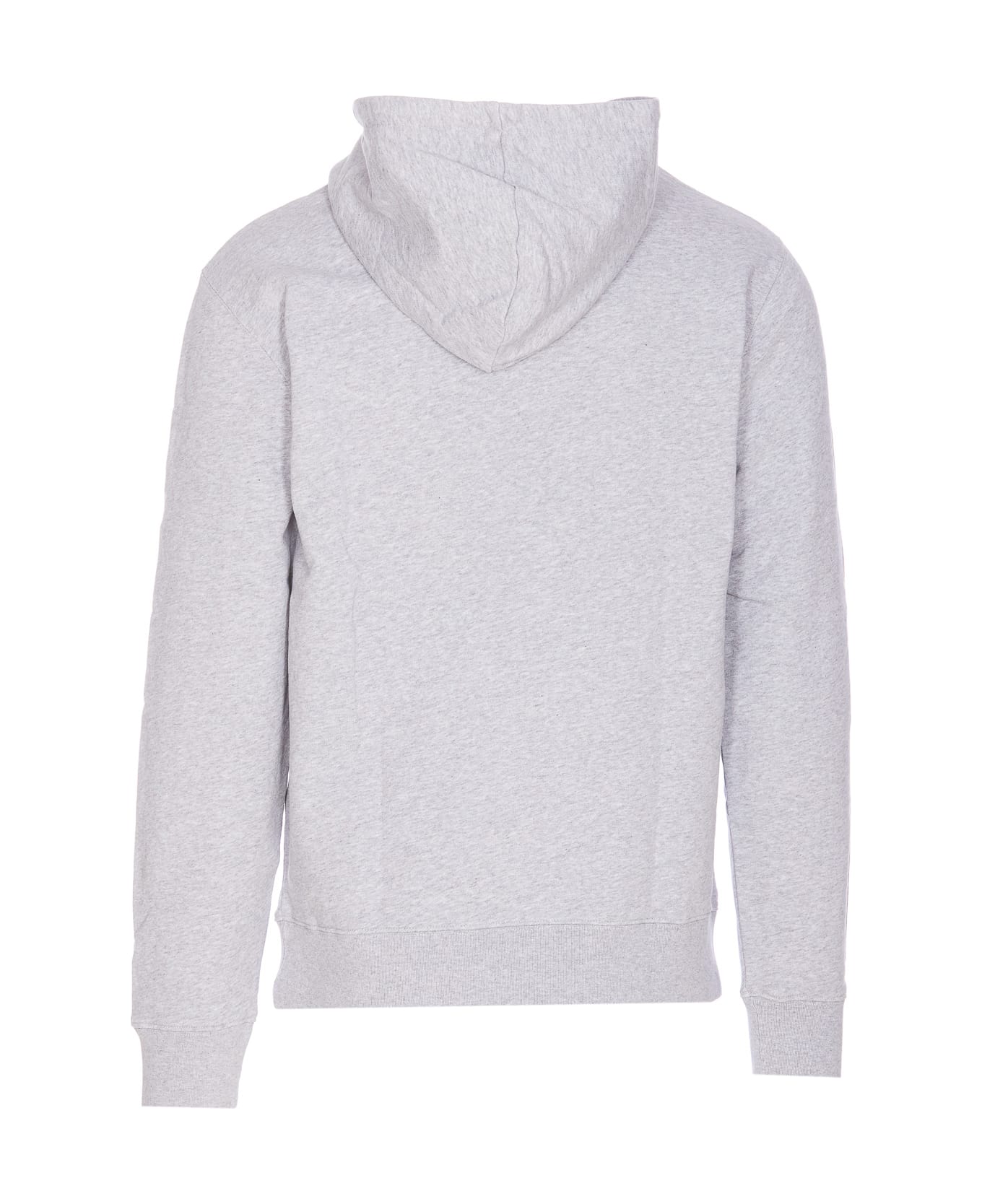 Maison Kitsuné Fox Head Patch Hoodie - Grey