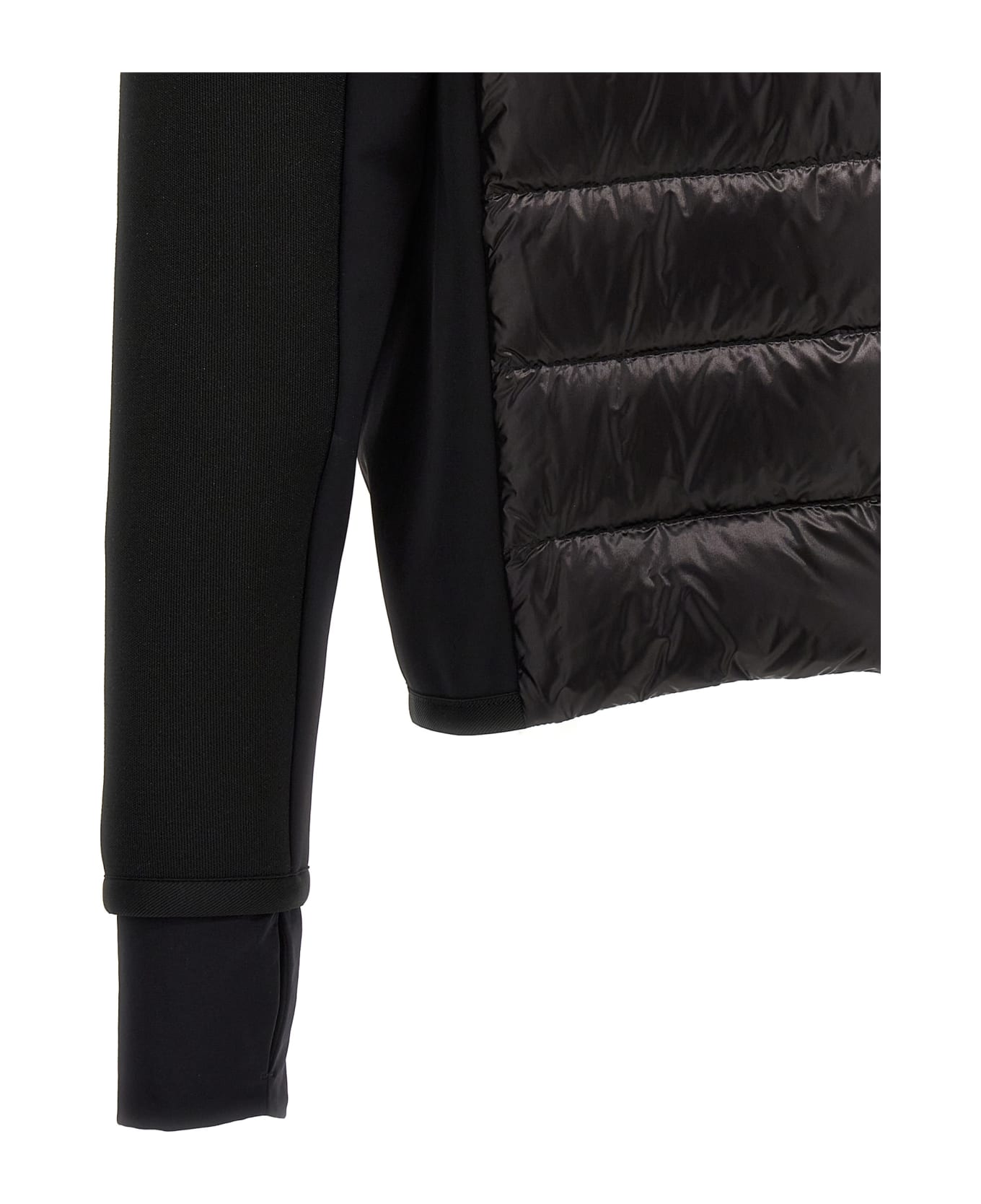 Moncler Grenoble Nylon Hooded Cardigan