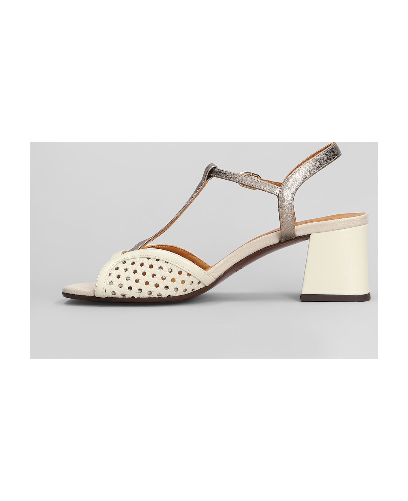 Chie Mihara Sandals In White Leather - white