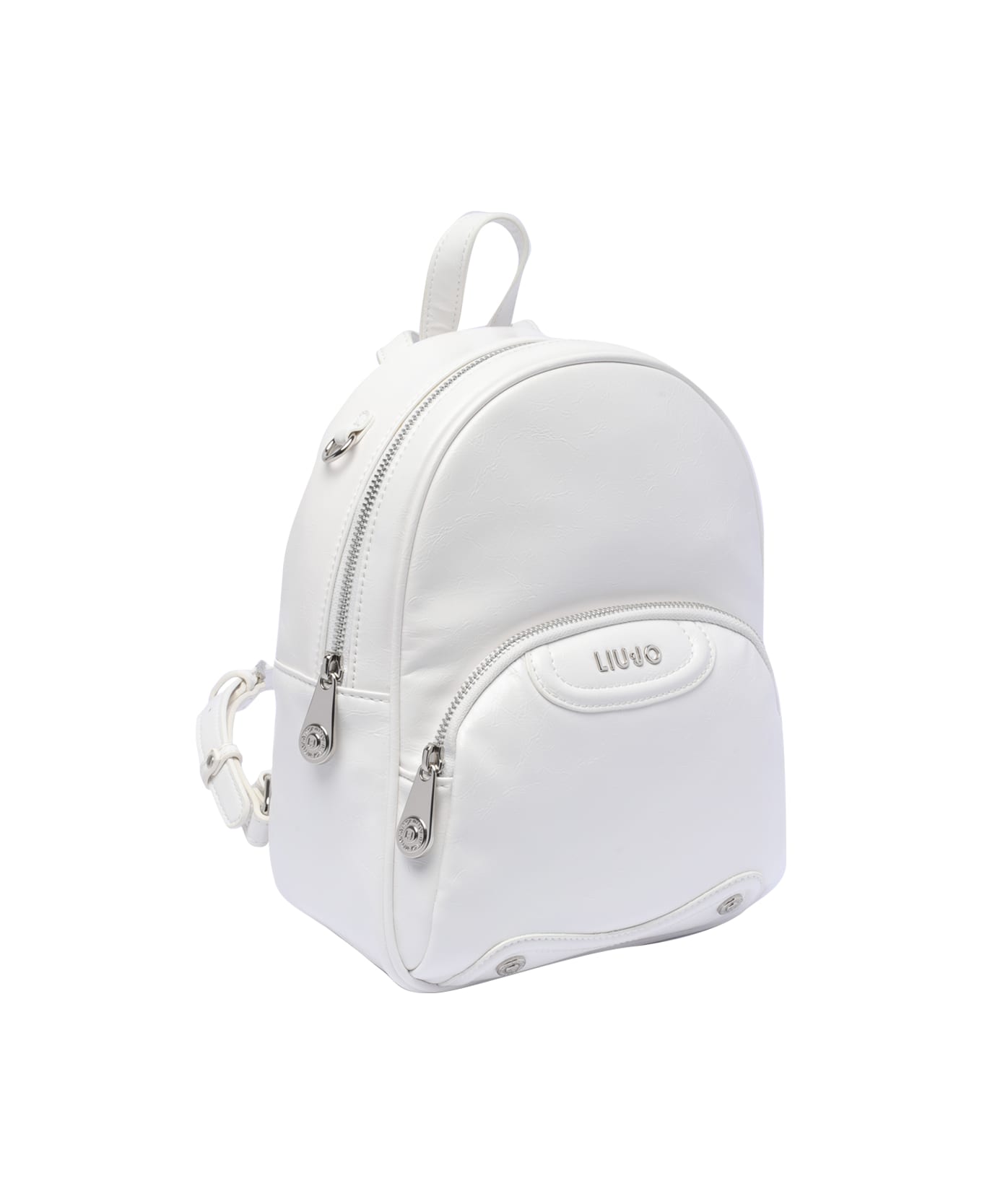 Liu-Jo Logo Backpack - White