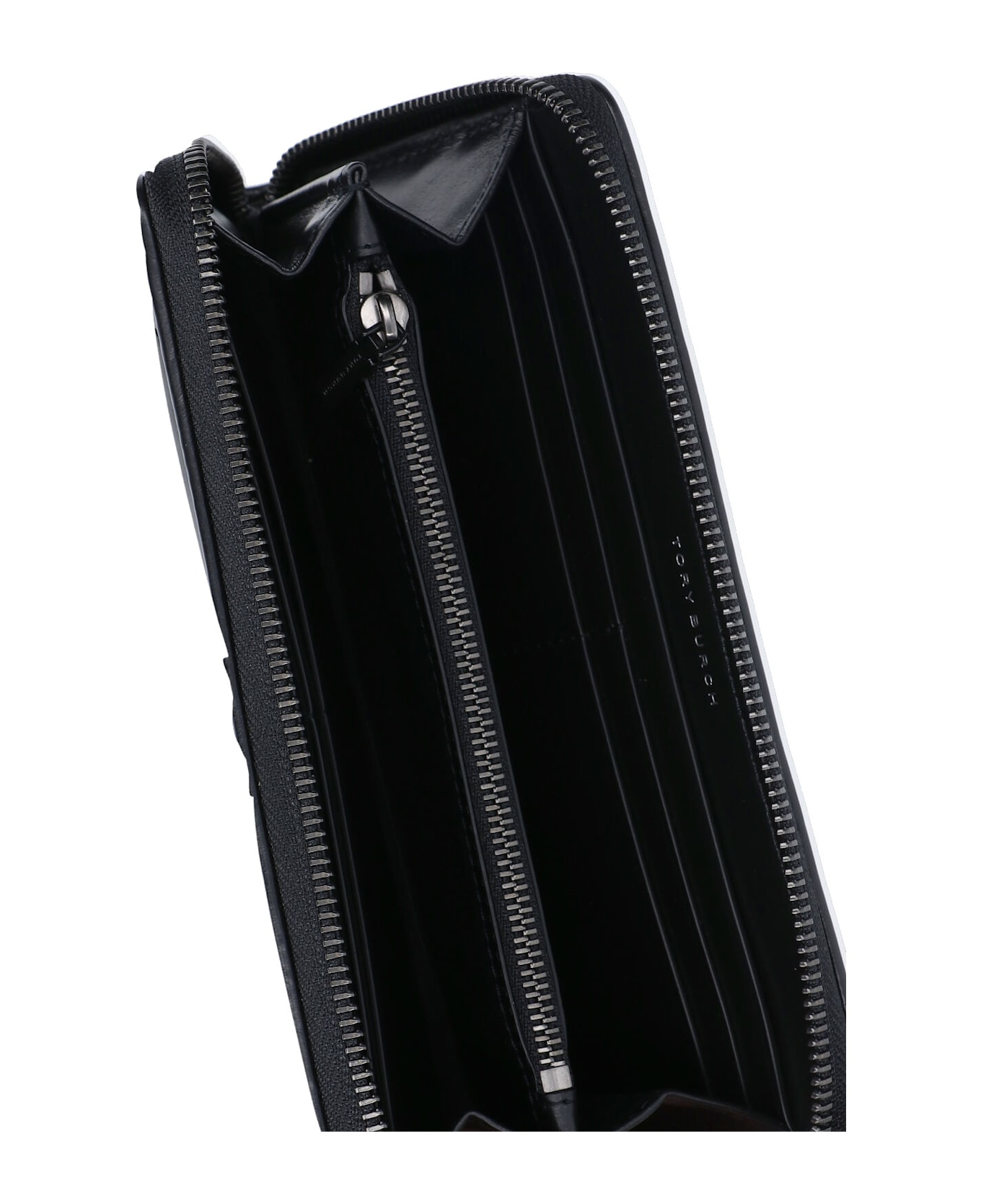 Tory Burch Continental Wallet "kira" - Black  