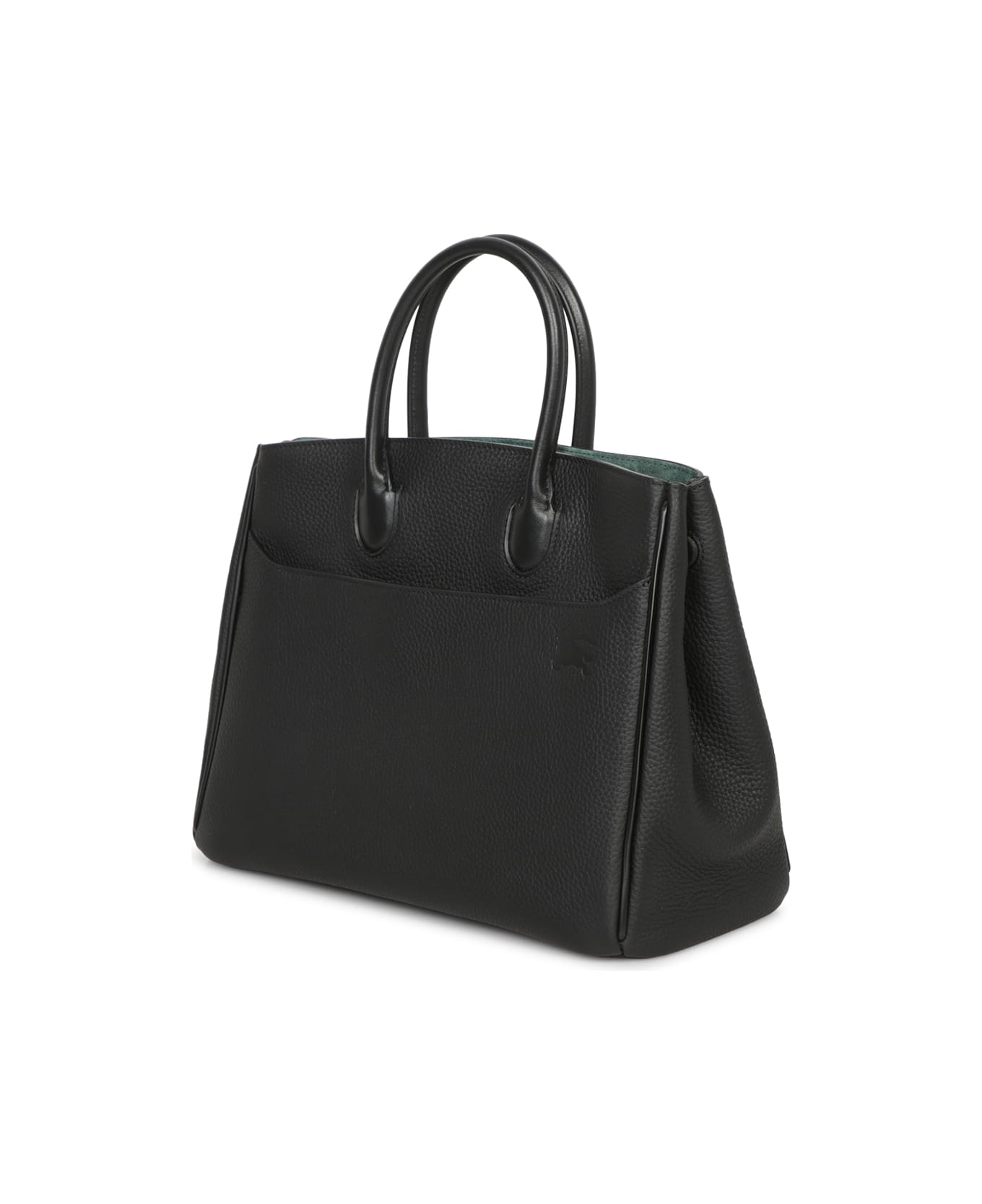 Burberry Rocking Horse Black Tote Bag - Black