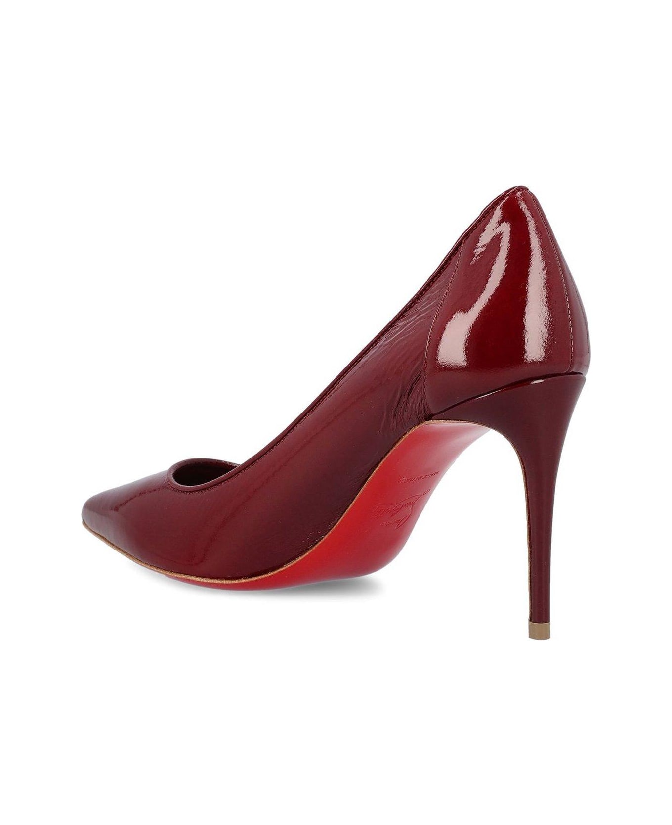 Christian Louboutin Sporty Kate Pointed Toe Pumps - Bordeaux