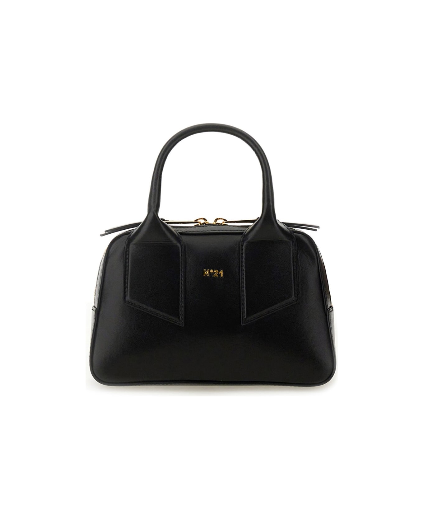 N.21 Mini Satchel Bag - BLACK