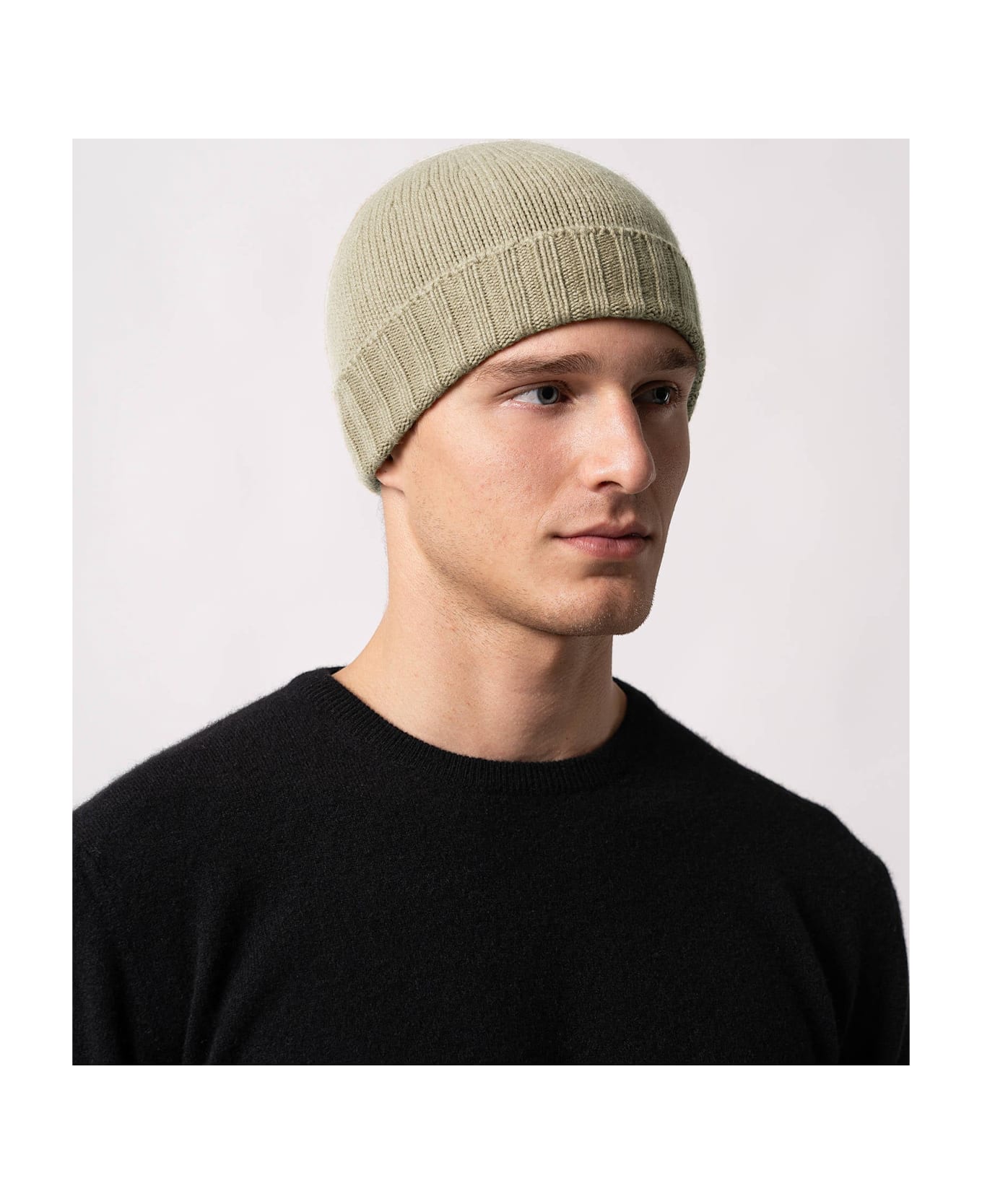 Larusmiani Beanie Mount Baker Hat - Cream