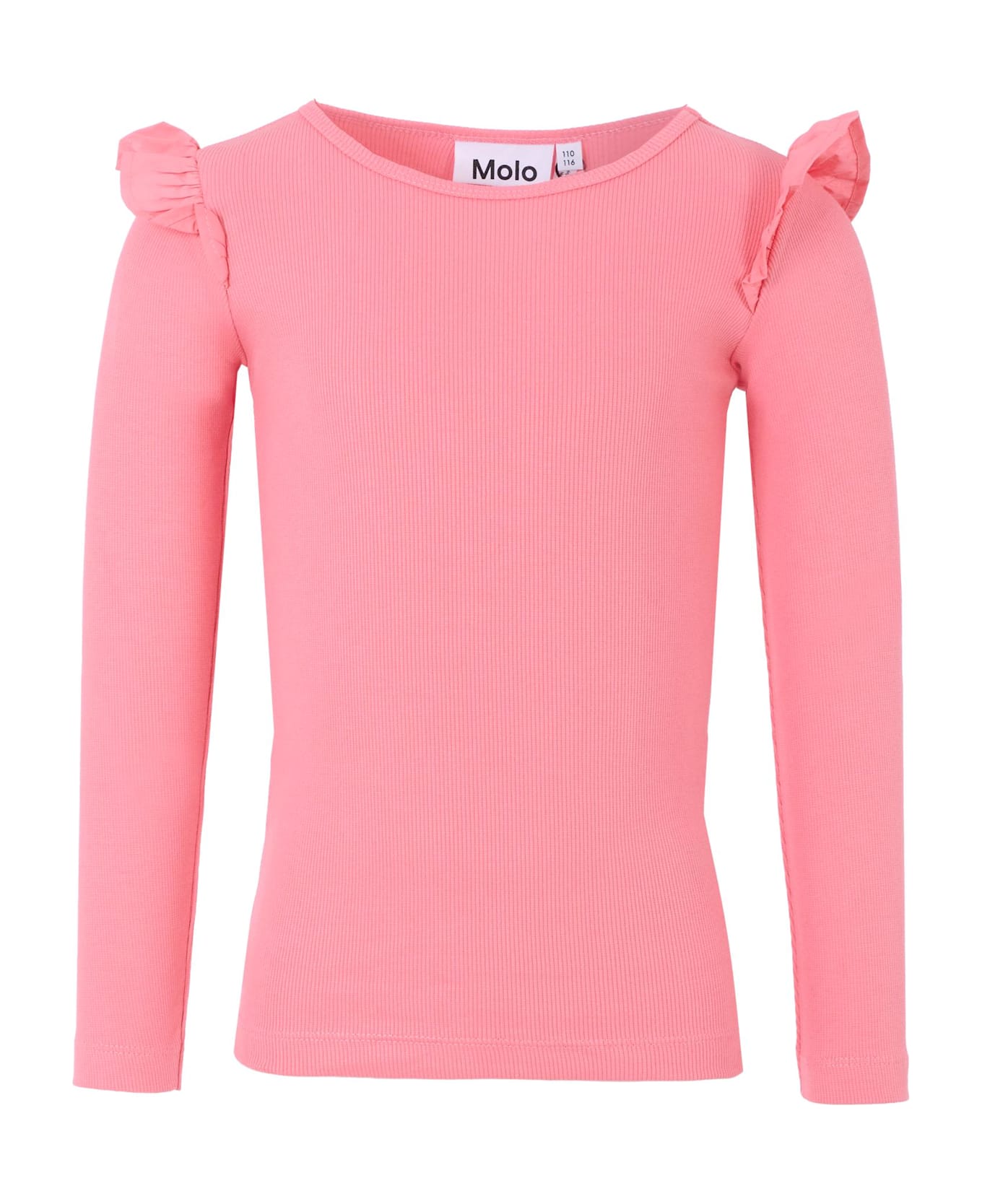 Molo Pink T-shirt For Girl - Pink