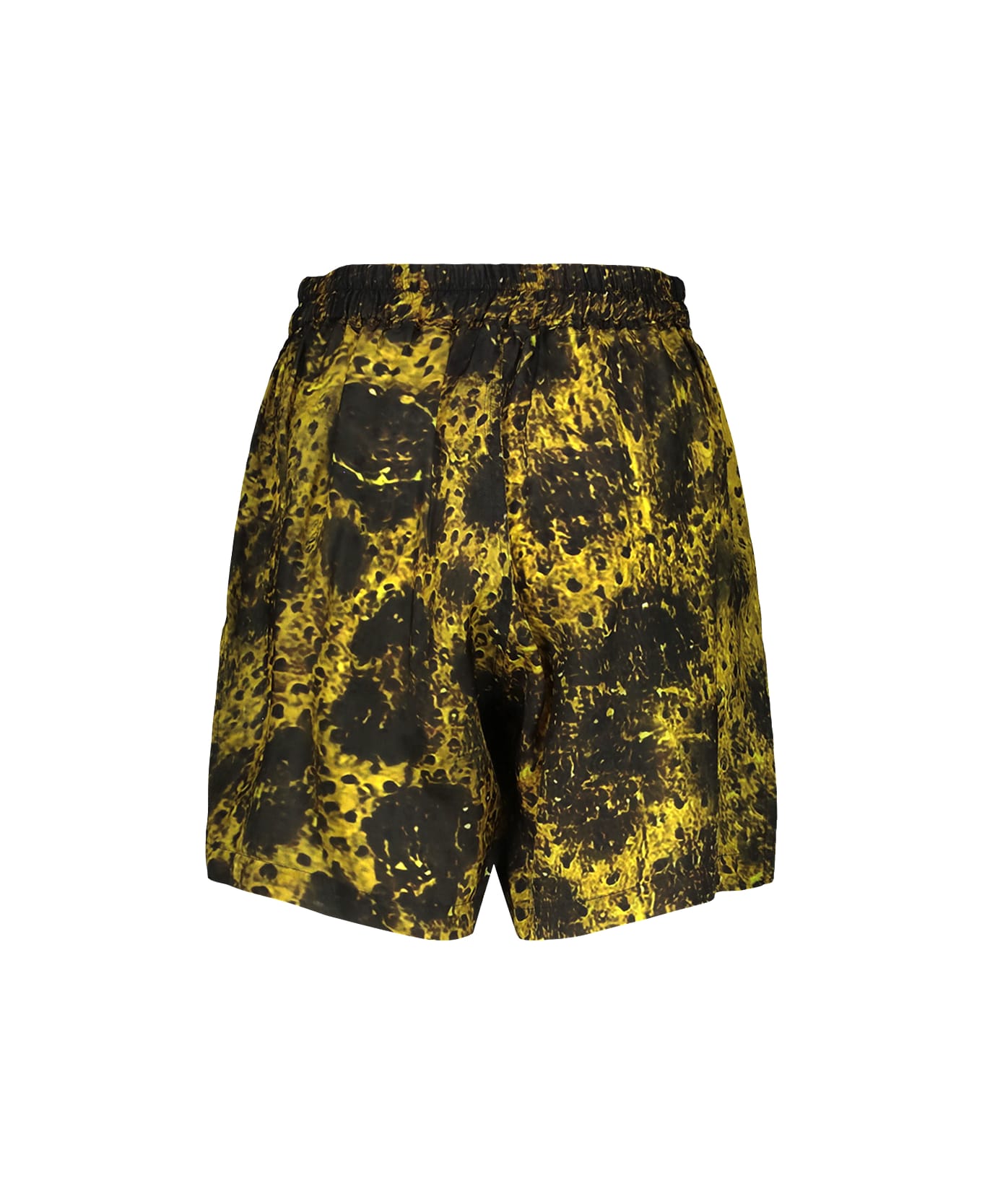 Rick Owens Boxers In Cupro - Acid Black