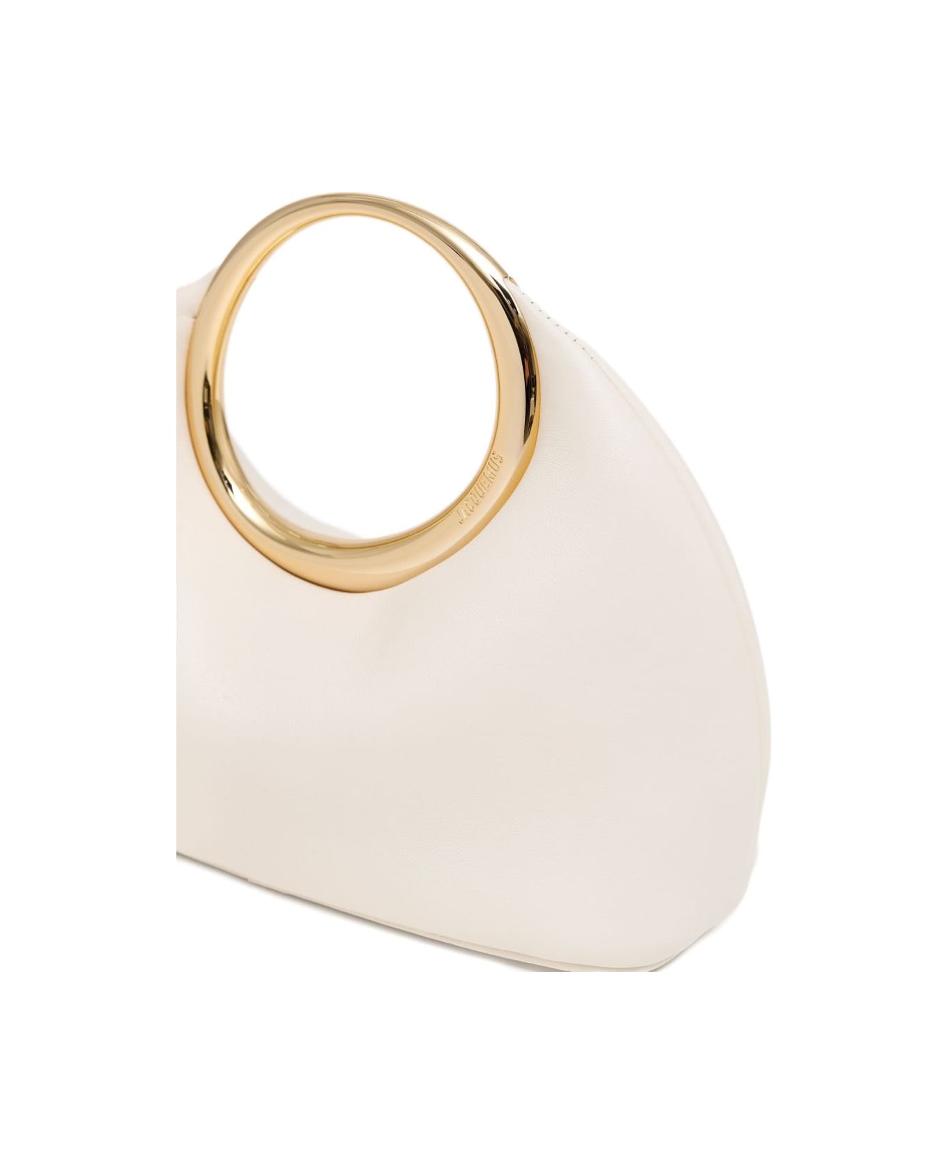 Jacquemus Le Petit Calino Leather Clutch - Ivory