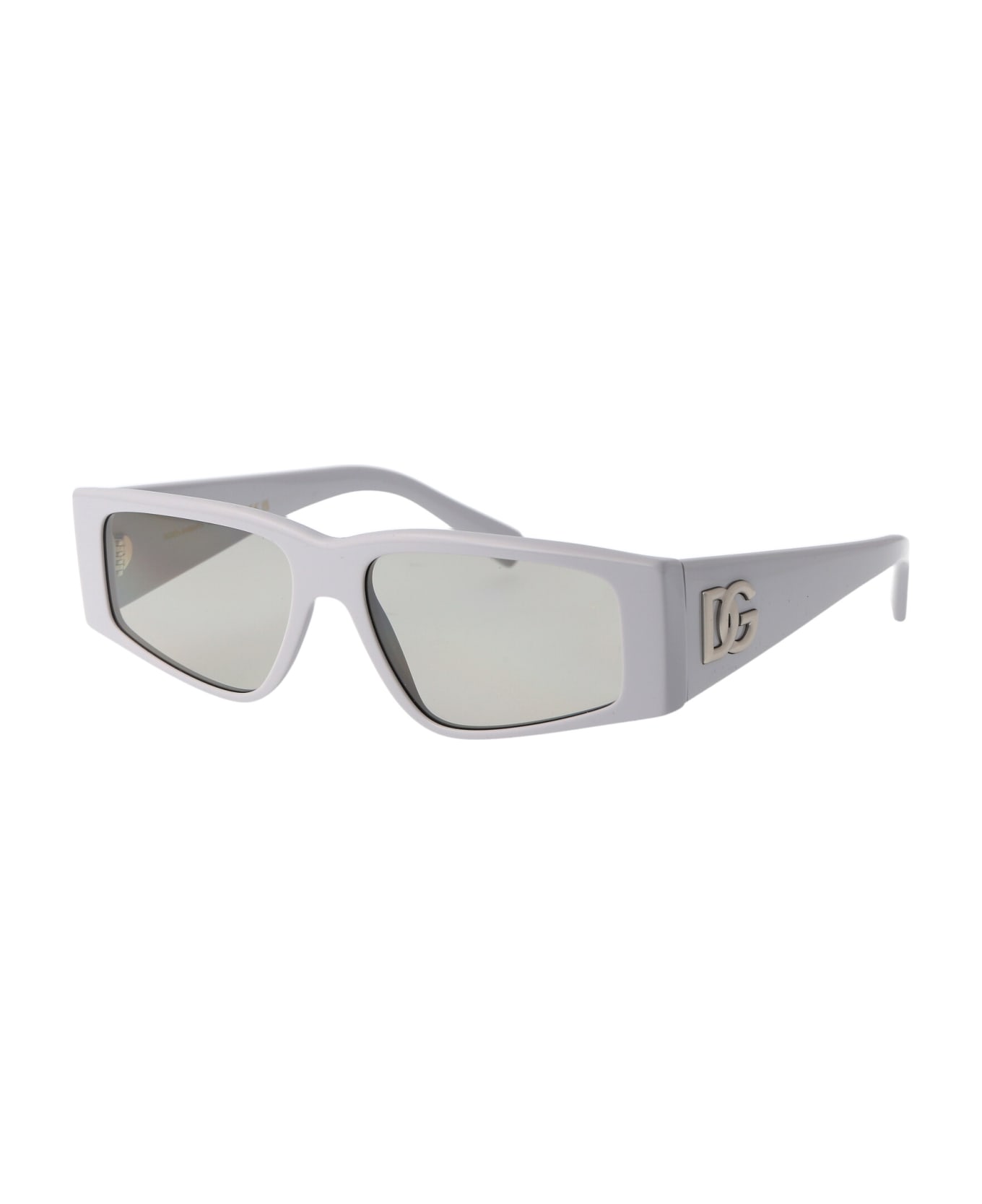 Dolce & Gabbana Eyewear 0dg4453 Sunglasses - 341887 Light Grey サングラス