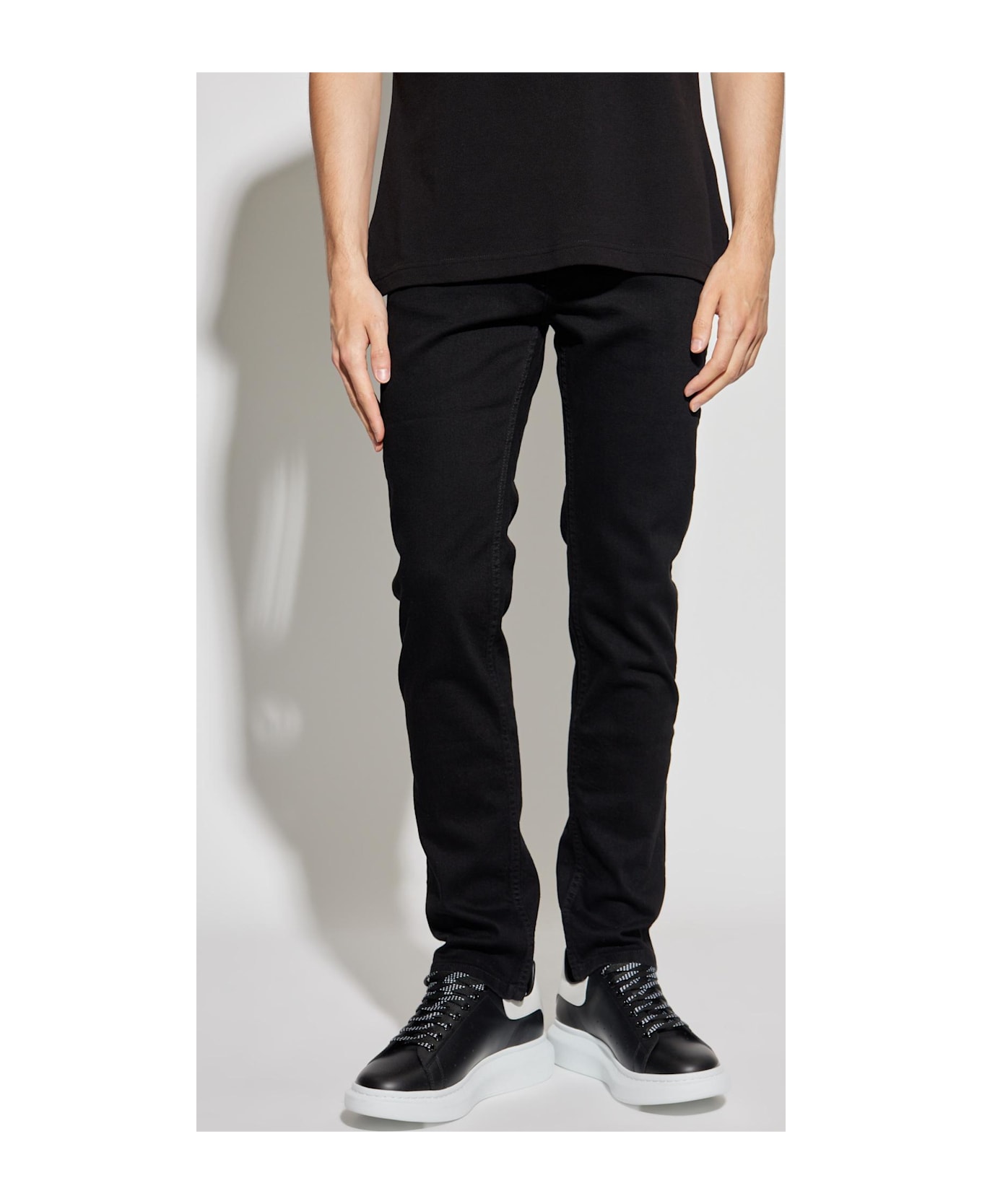 Versace Jeans Couture Tapered Leg Jeans - black