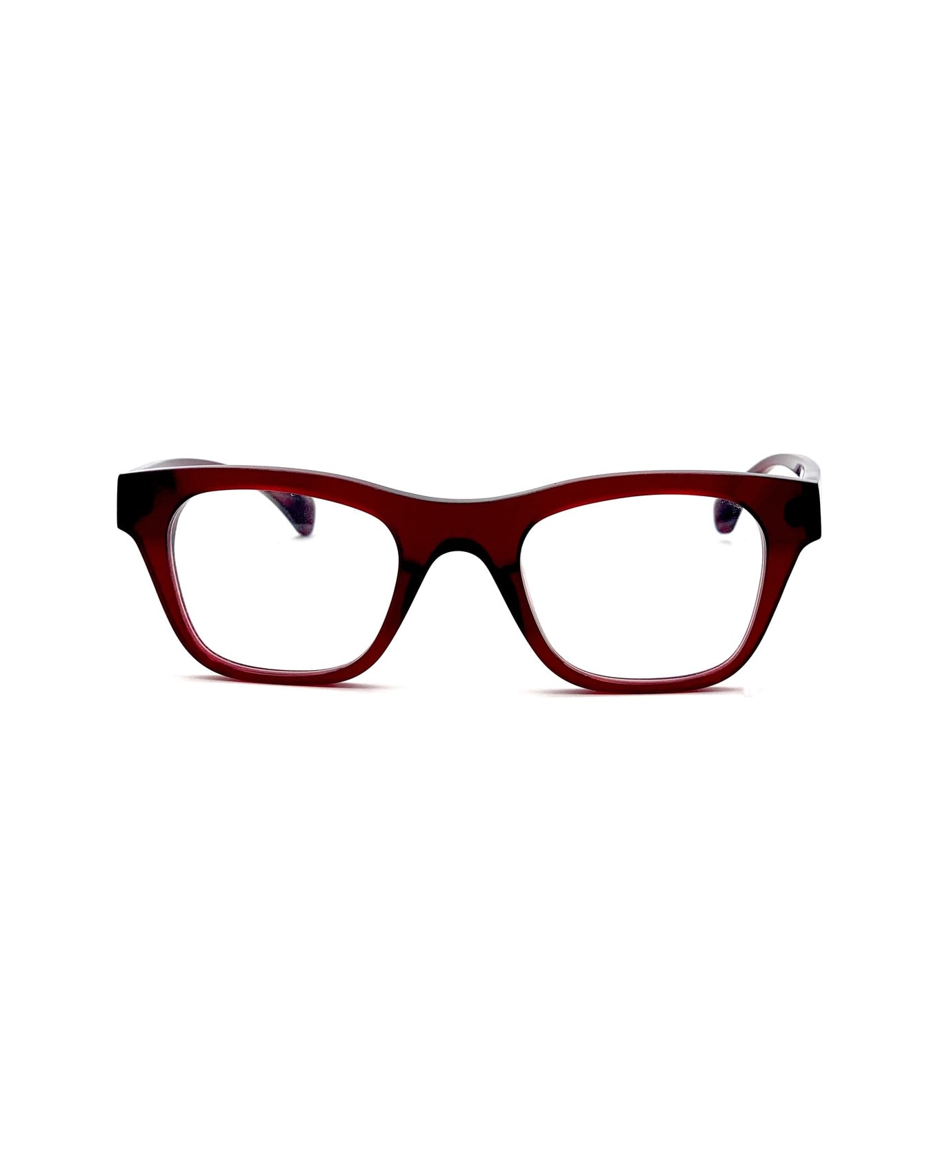 Jacques Durand Madere Xl 101 Glasses - Rosso