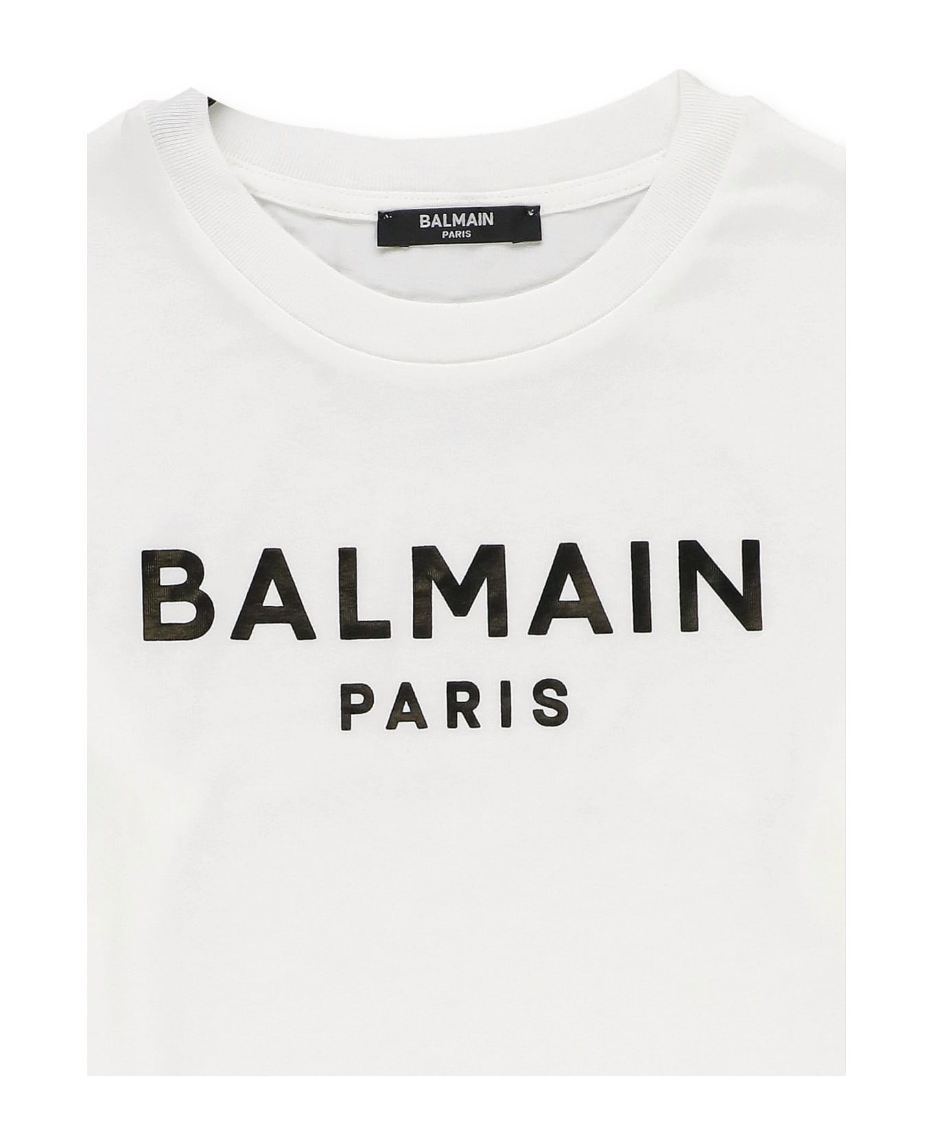 Balmain Logoed T-shirt - White
