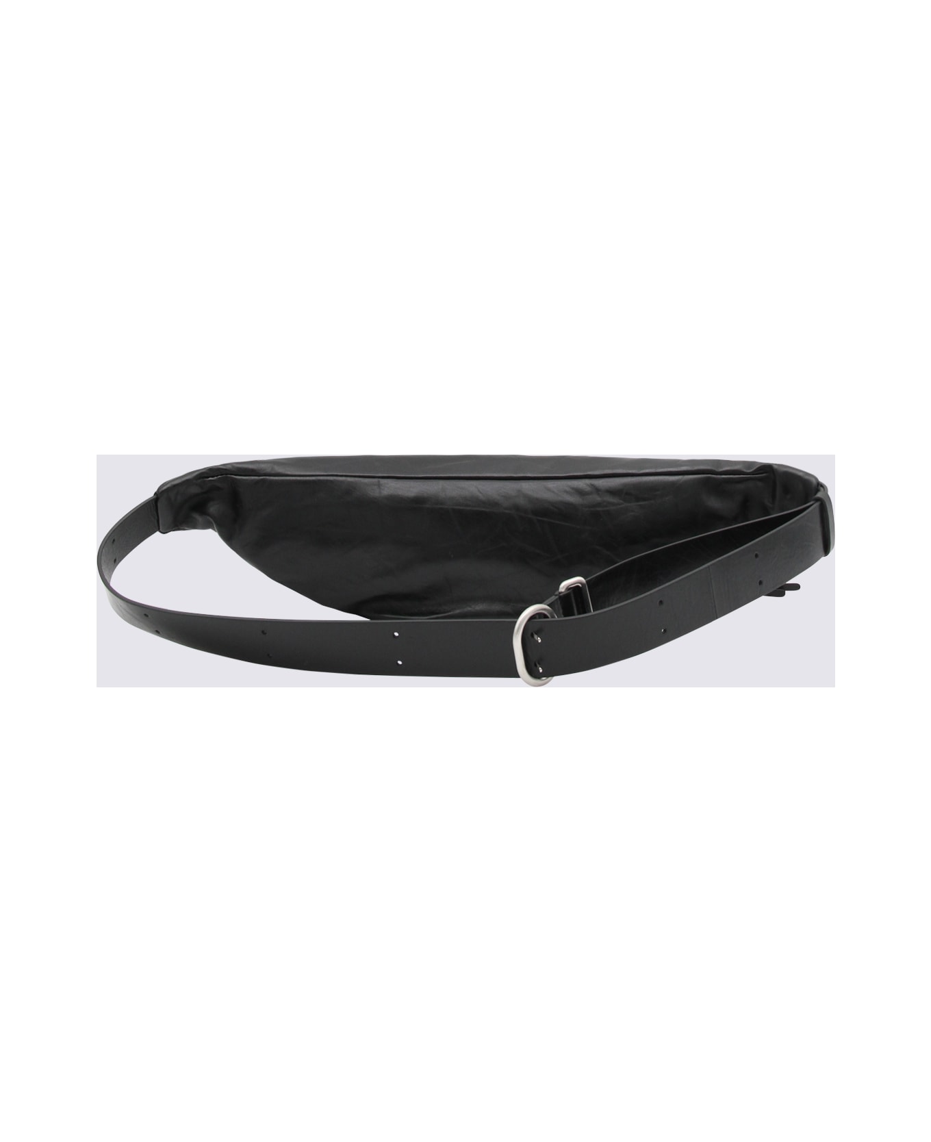 Jil Sander Black Leather Belt Bag - Black ベルトバッグ