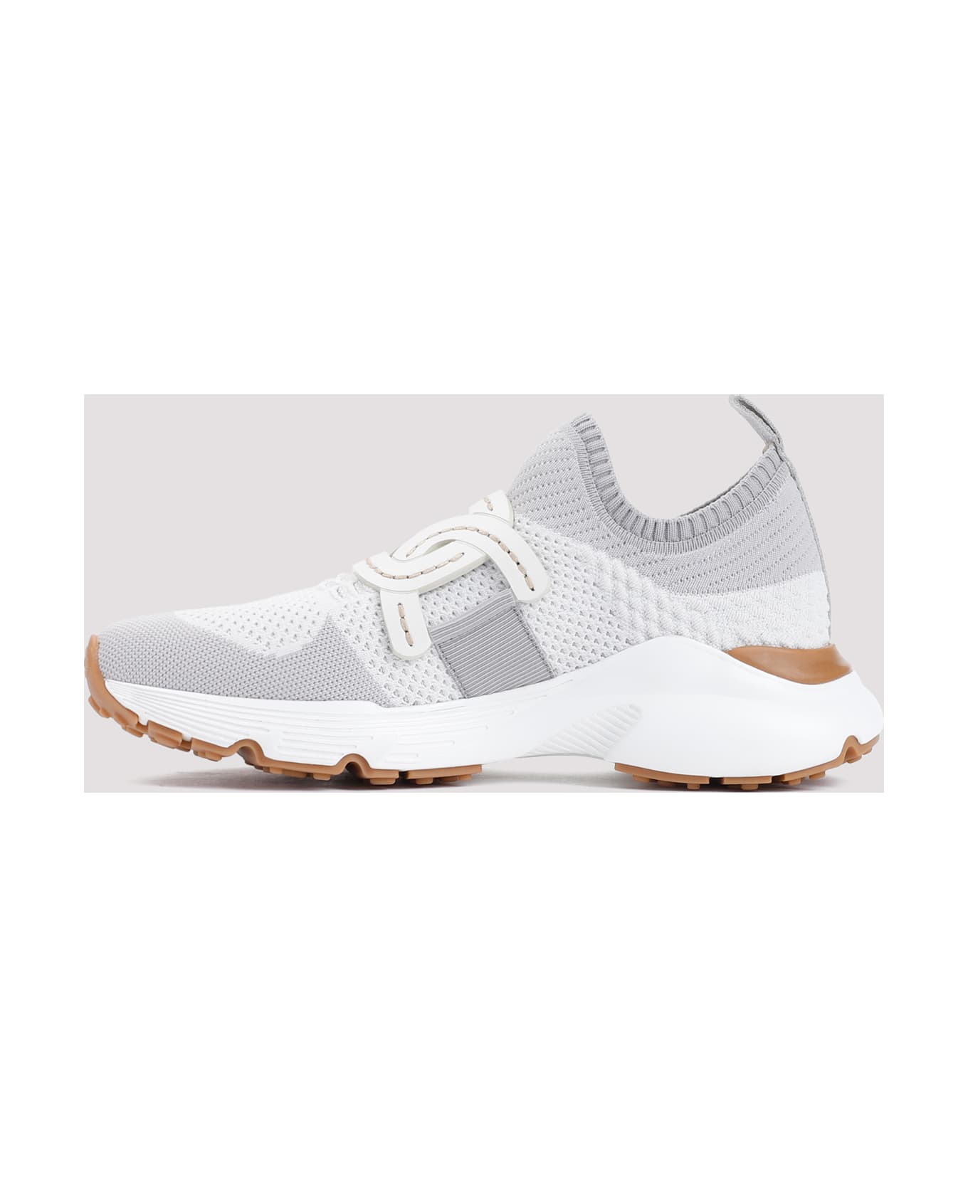 Tod's Kate Knitted Sneakers - Bianco Calce
