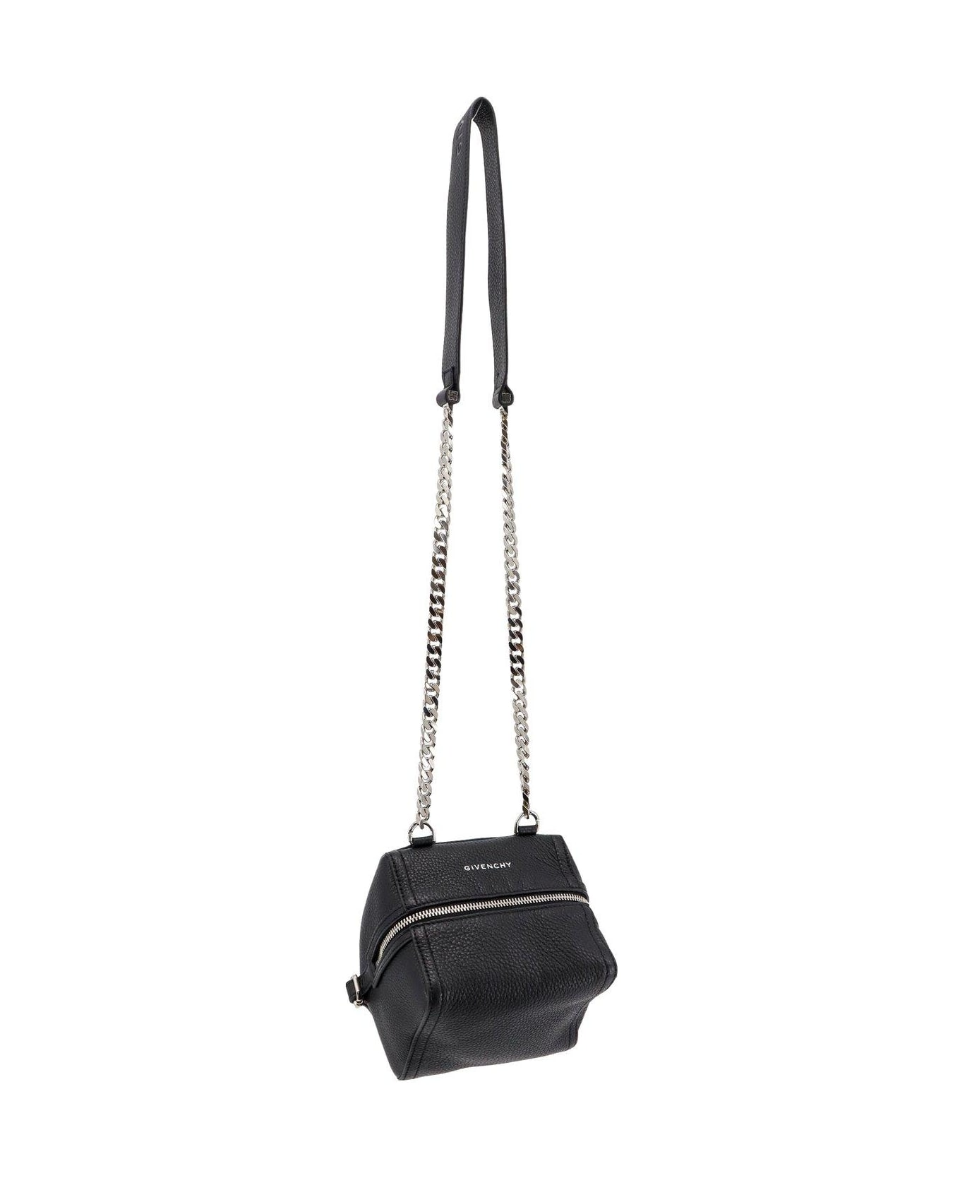 Givenchy Pandora Zip-up Mini Crossbody Bag - Black ショルダーバッグ