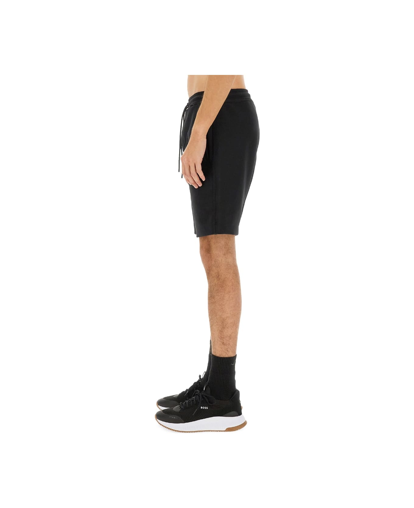 Hugo Boss Sweatshirt Bermuda - BLACK