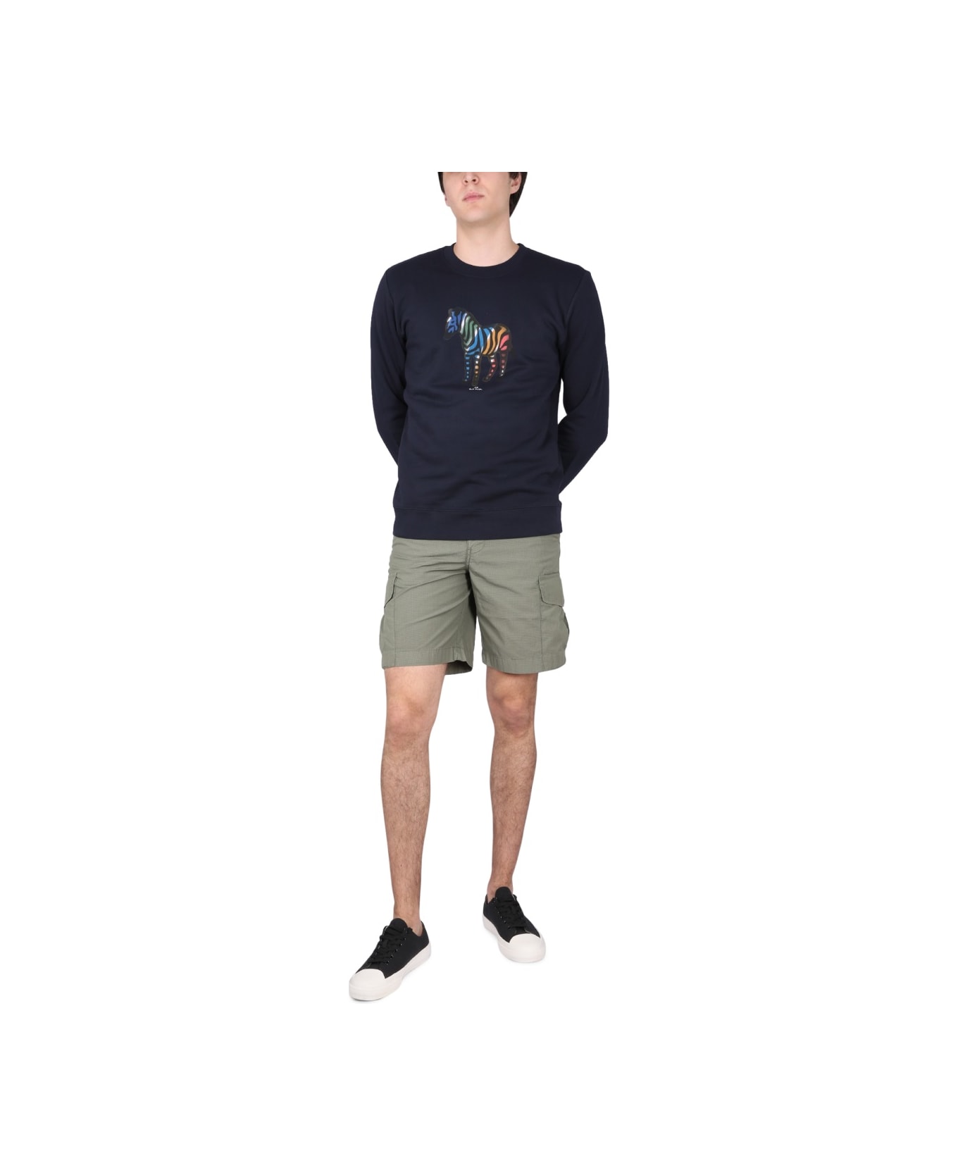 PS by Paul Smith Bermuda Cargo - MILITARY GREEN