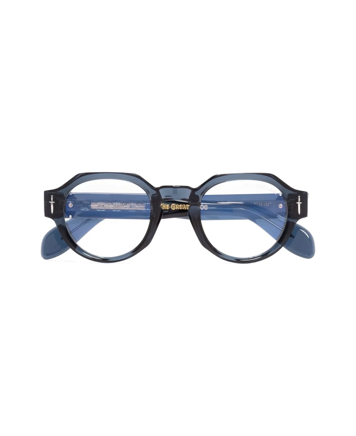 Cutler and Gross The Great Frog 006 03 Deep Blue Glasses - Blu