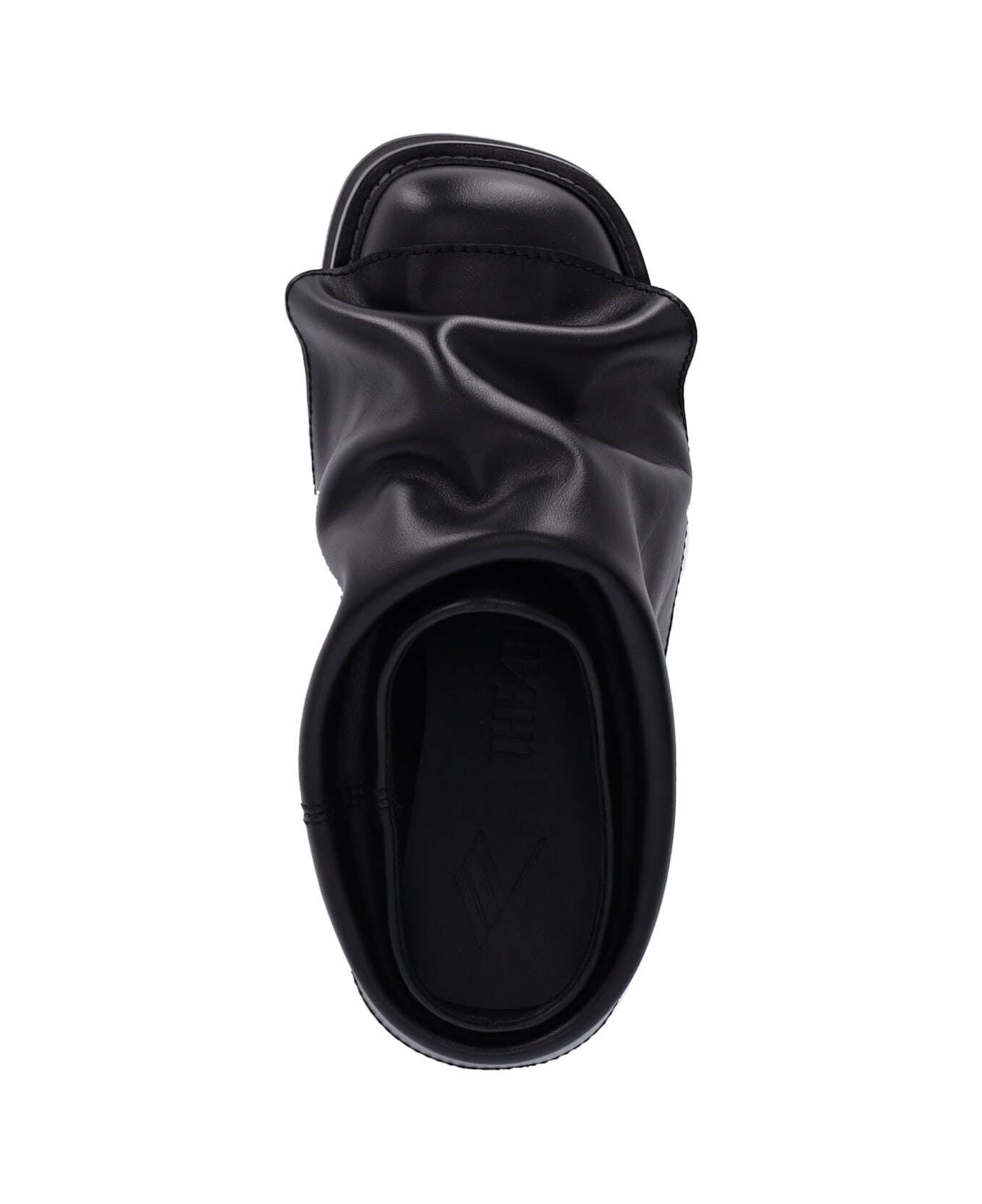 The Attico "mini Robin" Sabots - Black  