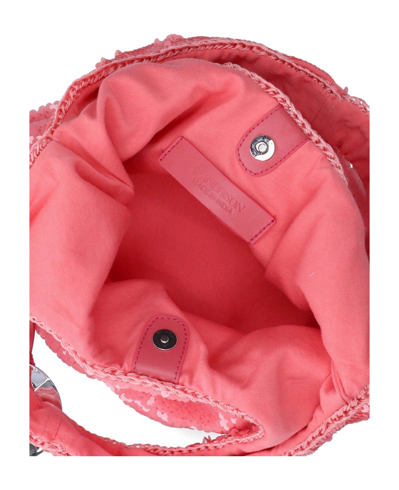 J.W. Anderson Sequin Embellished Small Tote Bag - Blu