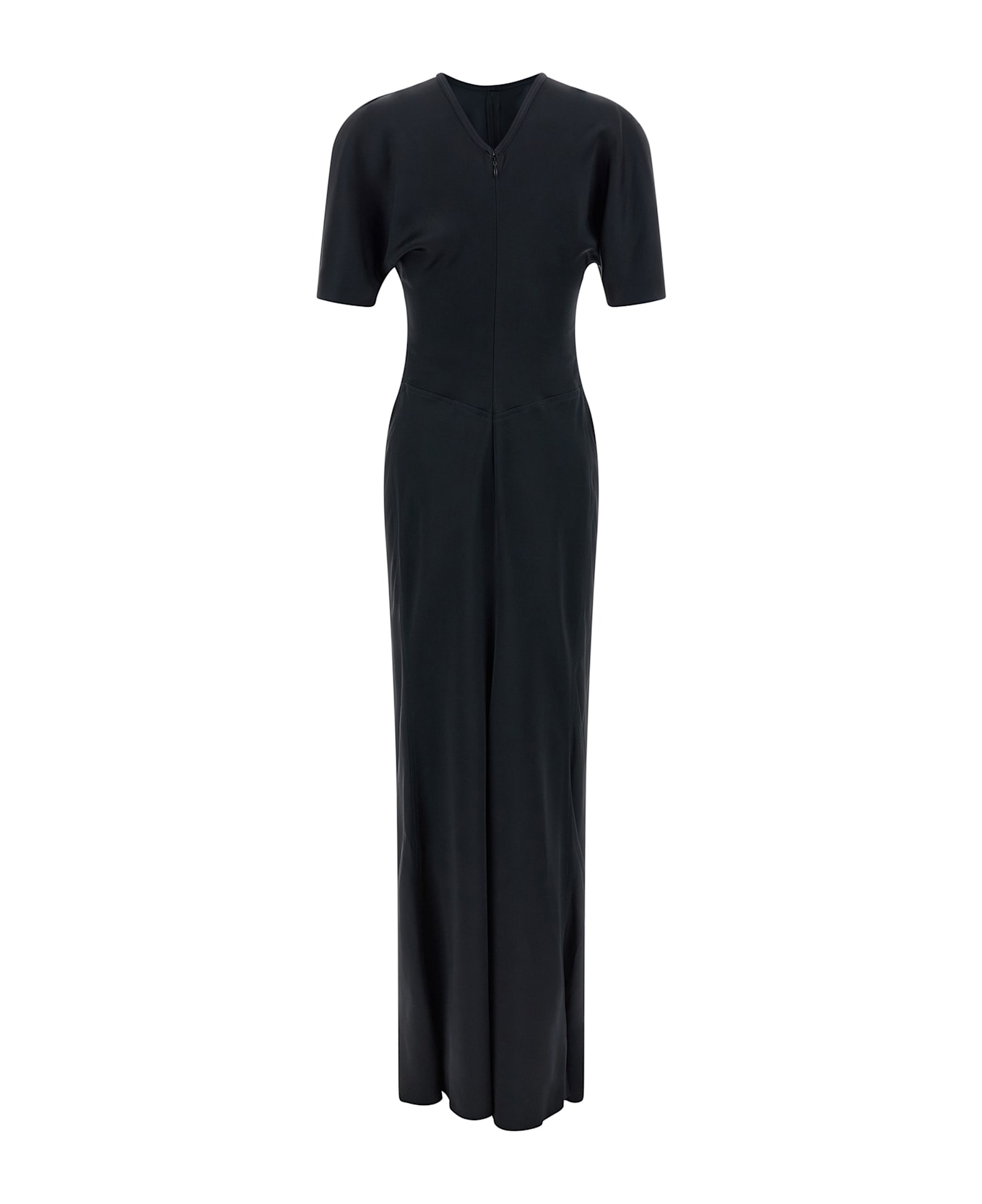 Victoria Beckham 'gathered Waist' Dress - Blue