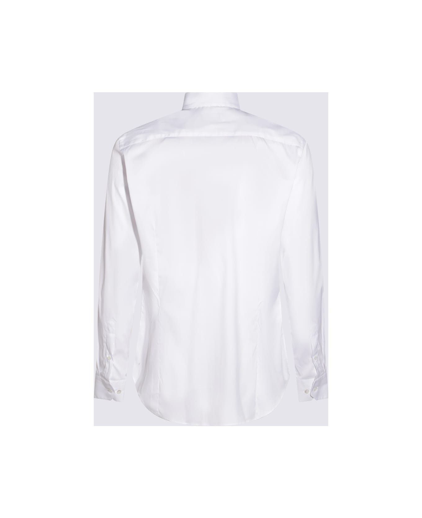 Giorgio Armani White Cotton Shirt - White
