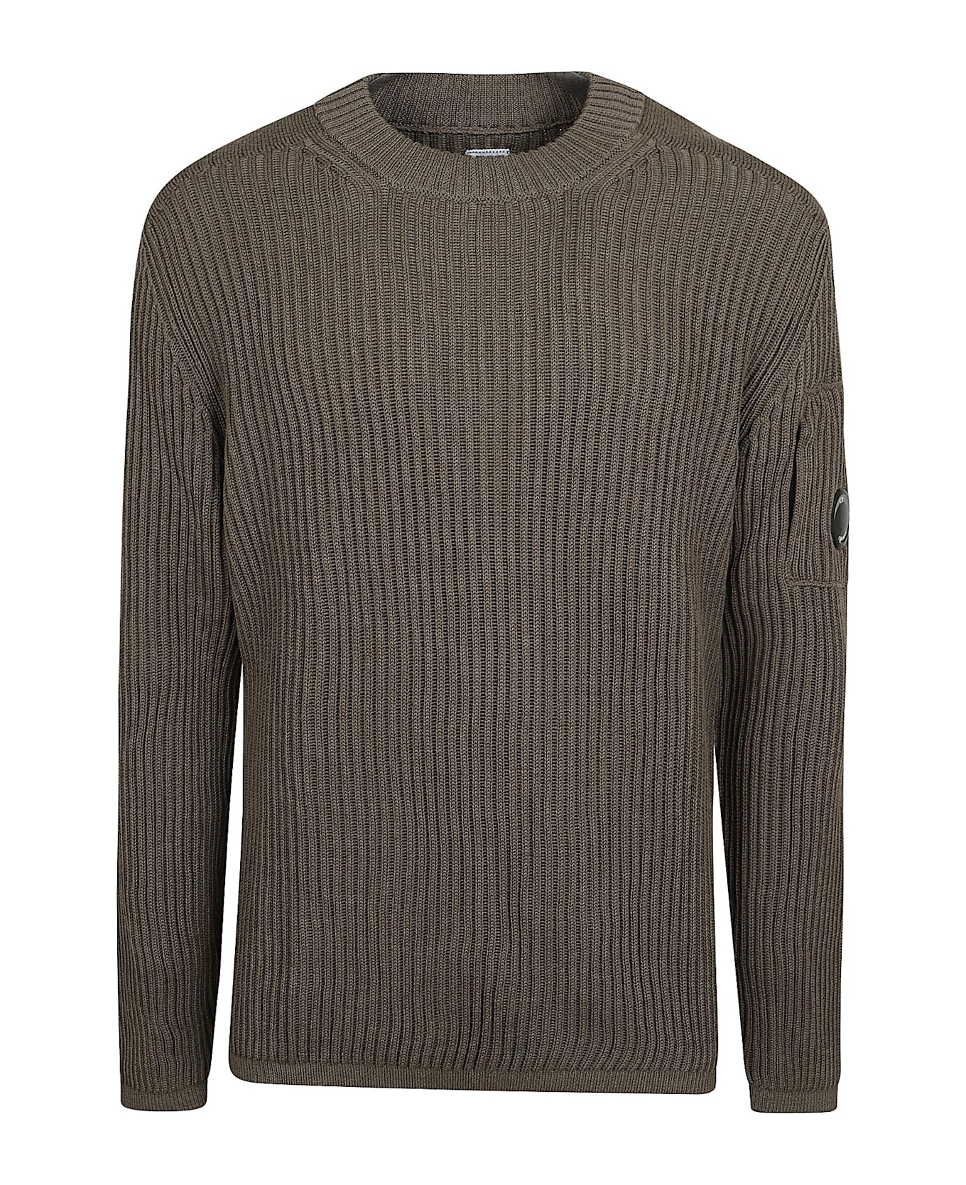 C.P. Company Crew Neck Sweater - Walnut