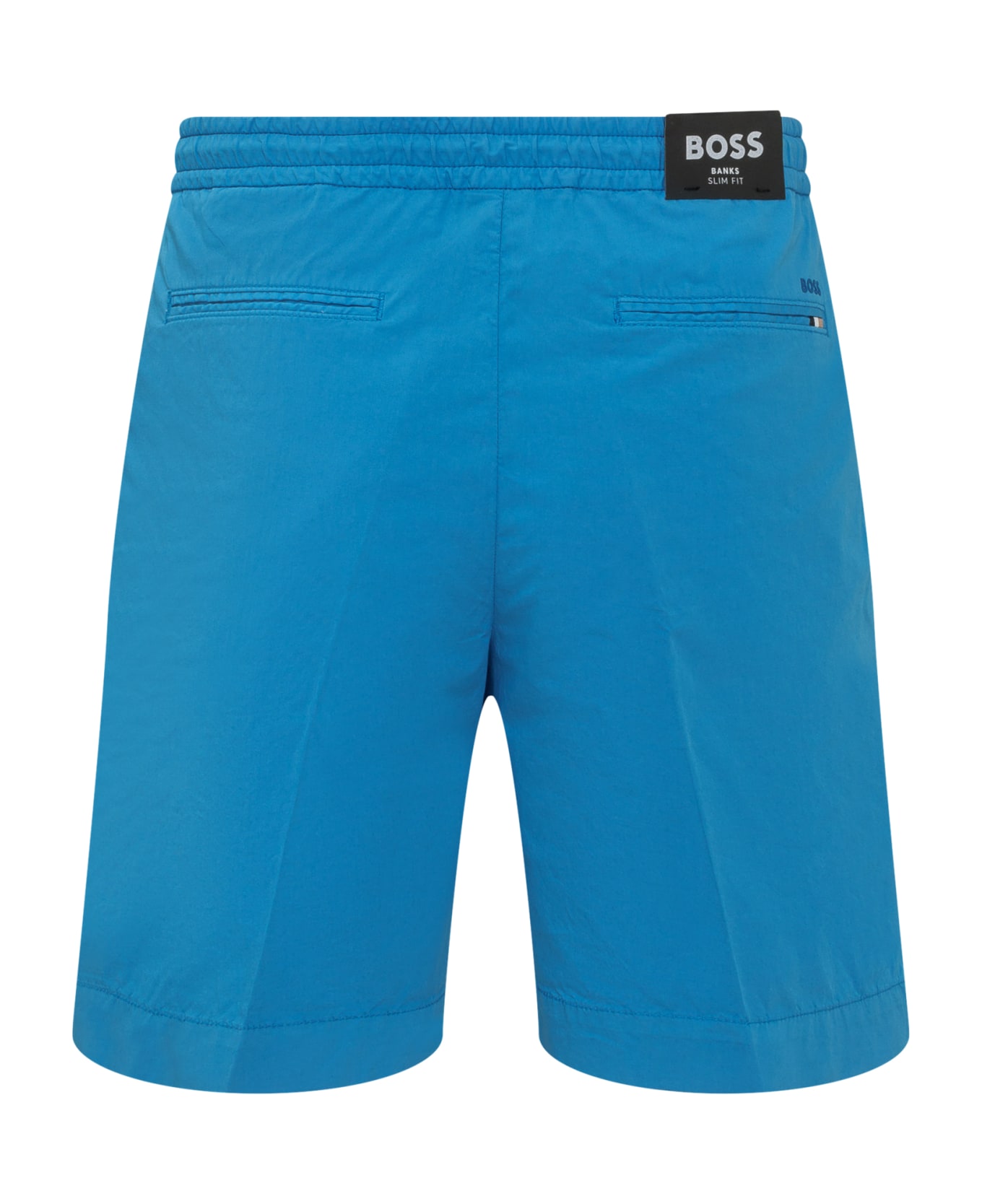 Hugo Boss Shorts With Elastic - BLU