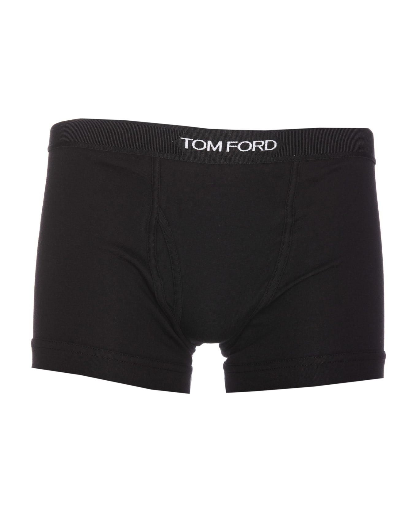 Tom Ford Bipack Logo Boxer - Black
