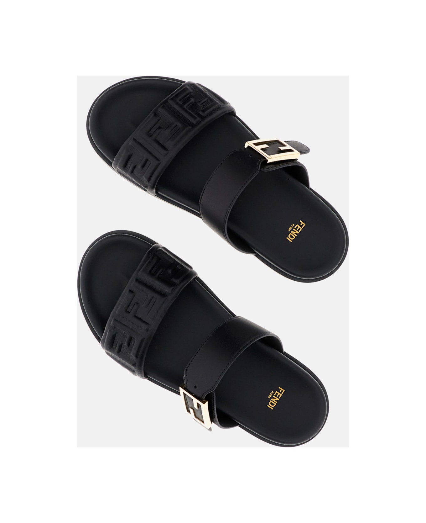 Fendi Nappa Ff Sandal | italist