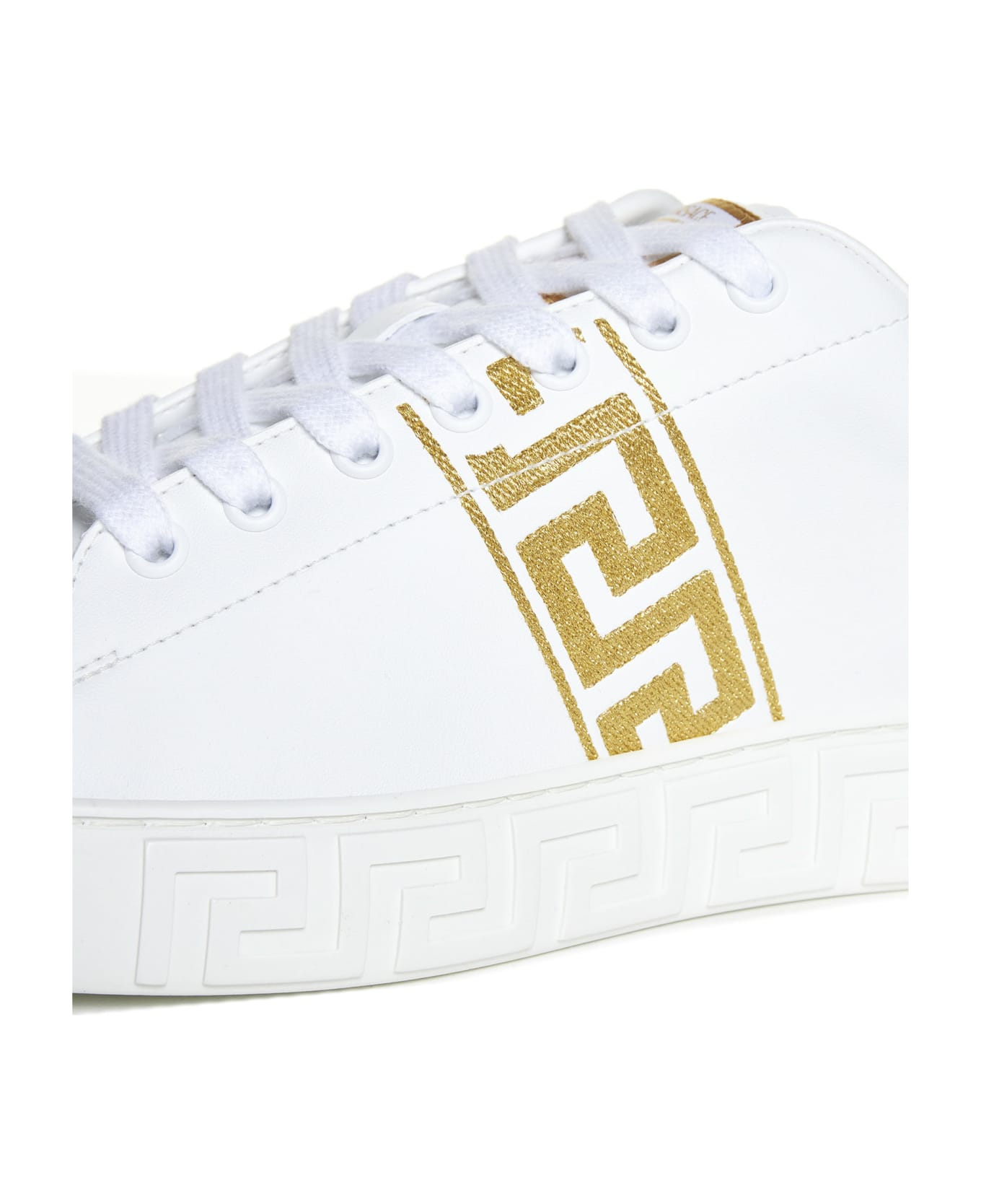 Versace Sneakers - White gold