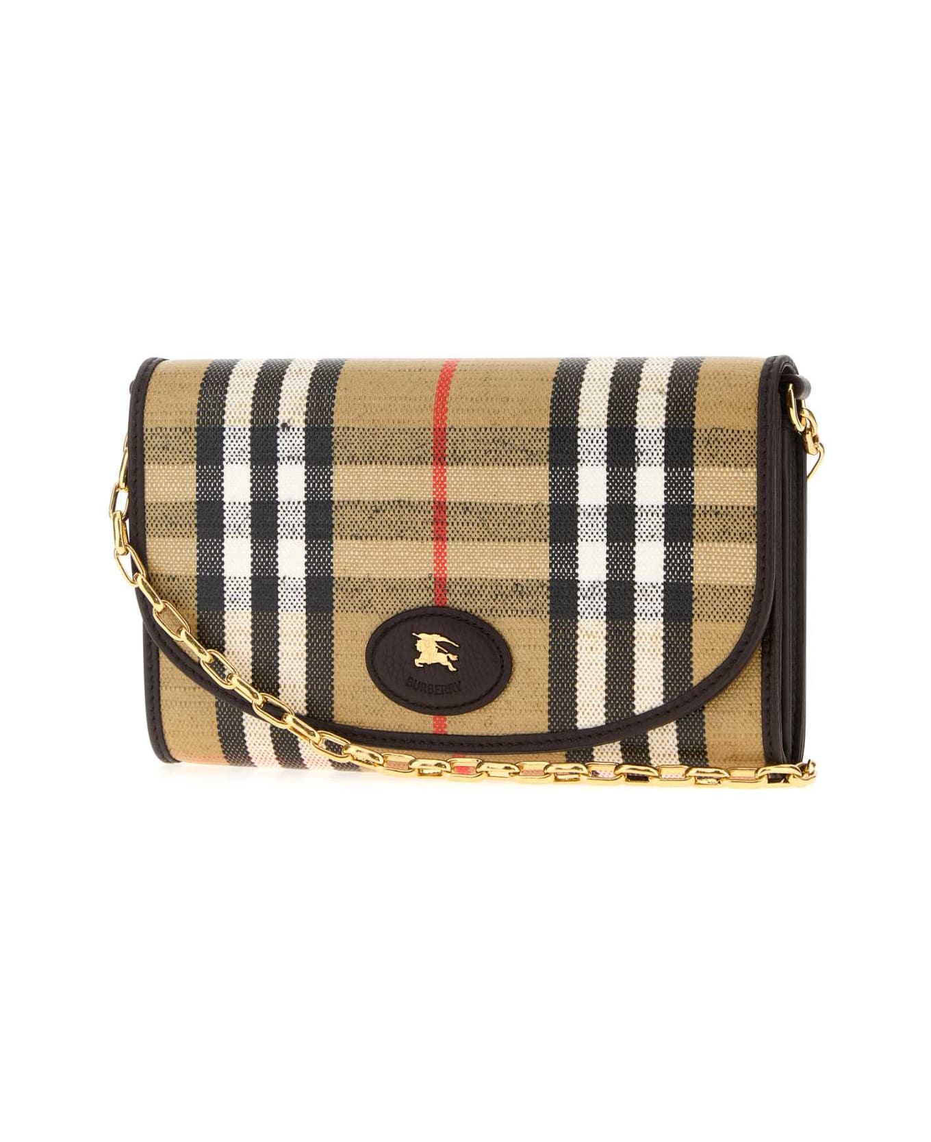 Burberry Printed Canvas Highlands Wallet - SANDIPCHECK