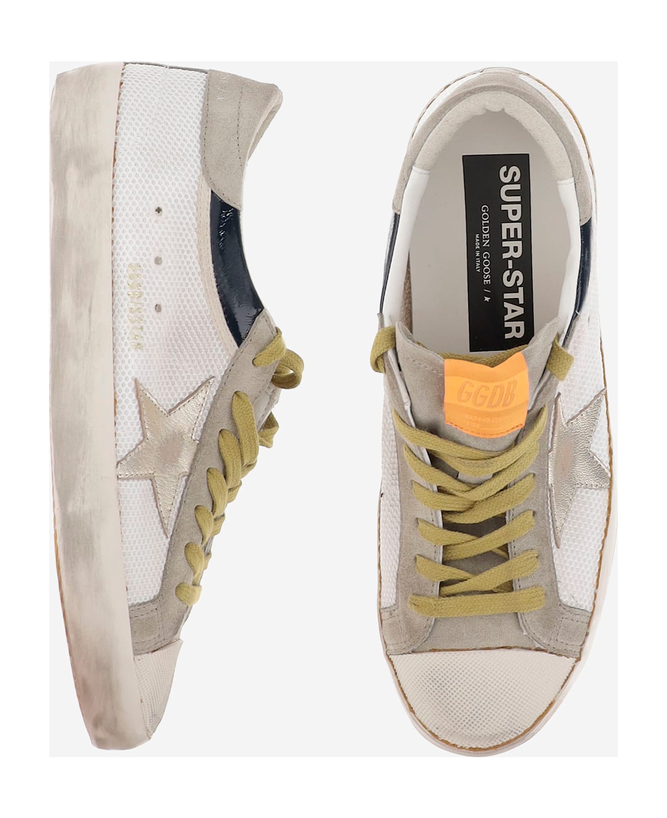 Golden Goose Superstar Mesh Sneakers - Red